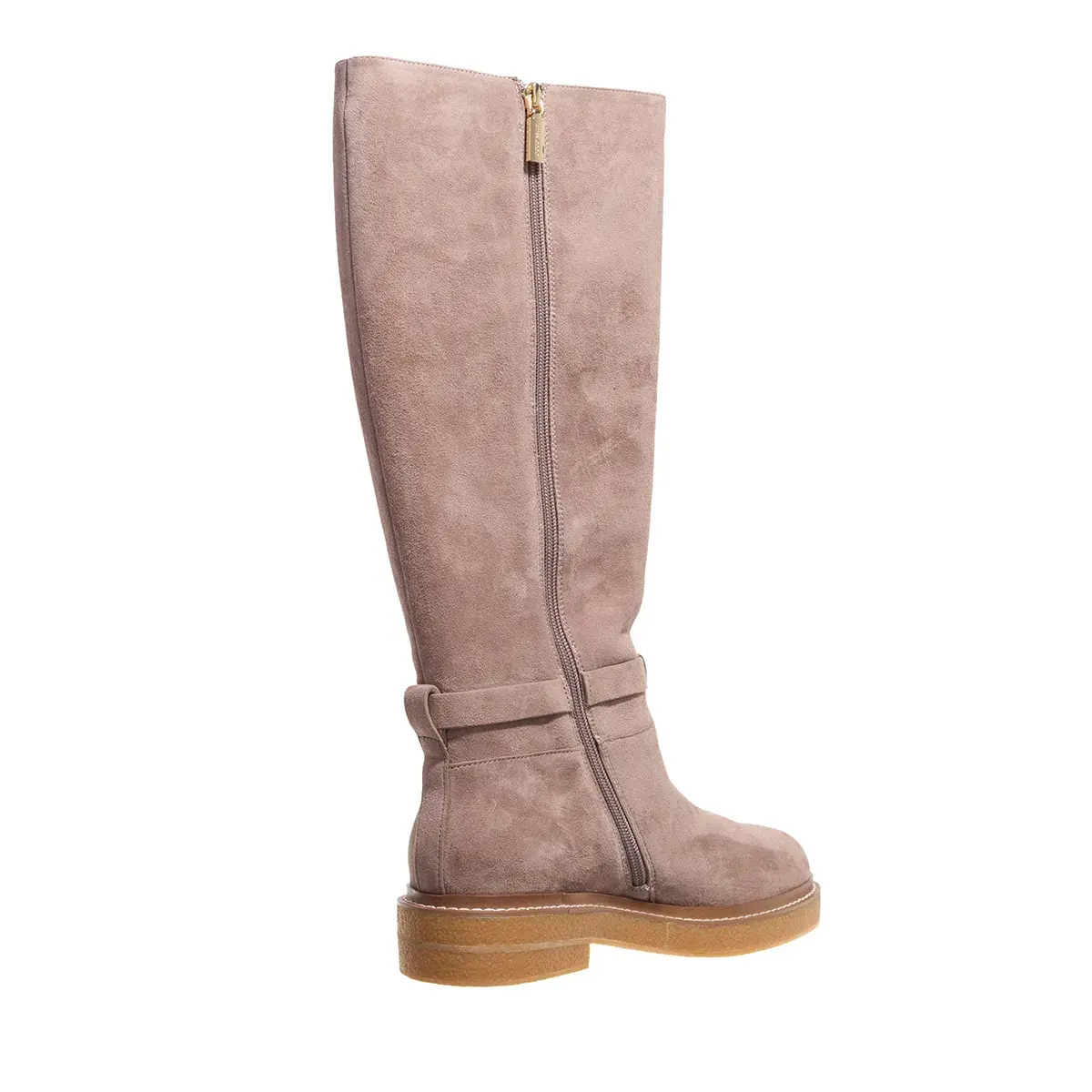 Damen Wildleder Hohe Kniehohe Stiefel