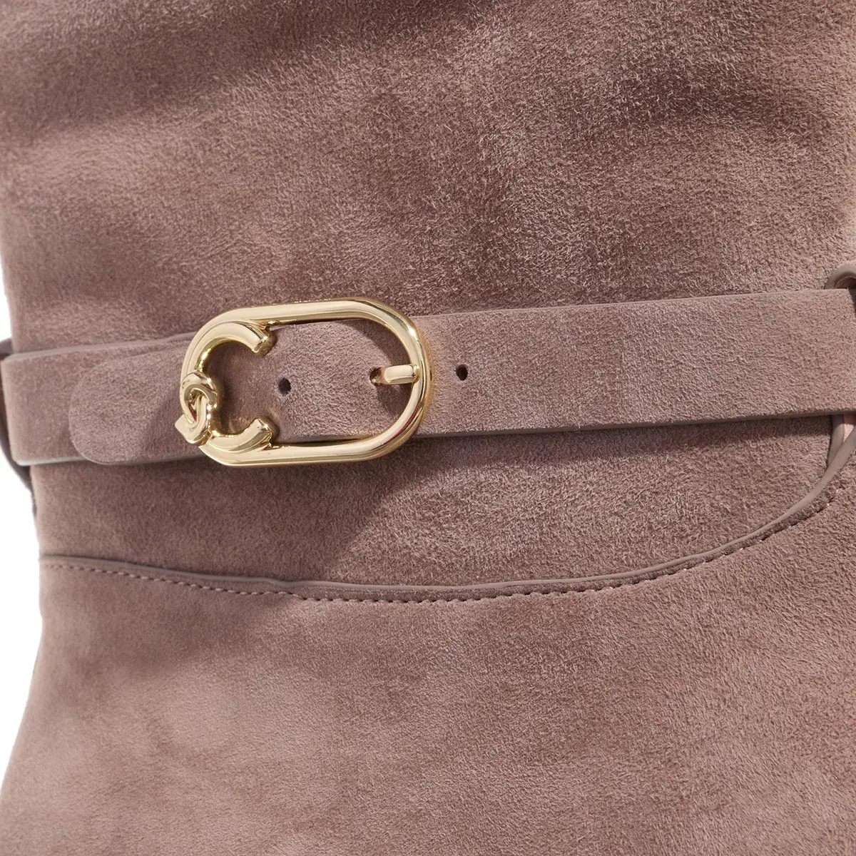 Damen Wildleder Hohe Kniehohe Stiefel