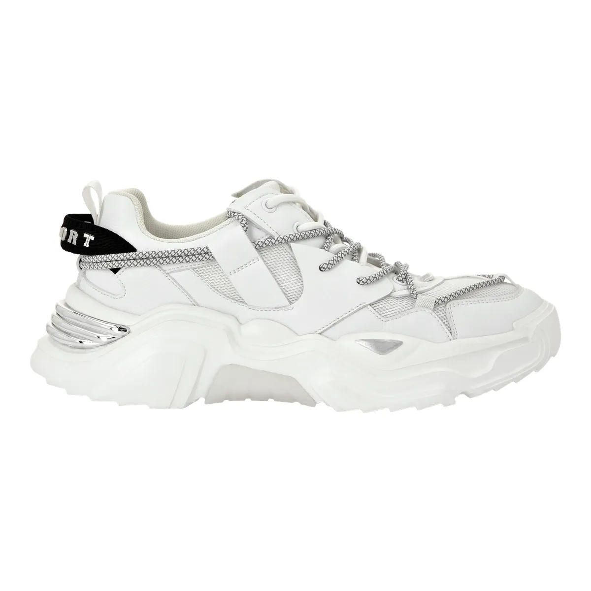Klobige weiße Mode-Laufschuhe