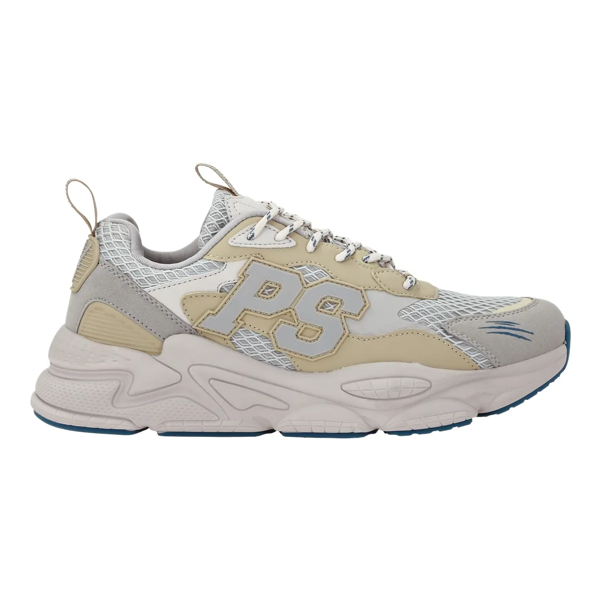 Sportlicher Beiger Low-Top Sneaker