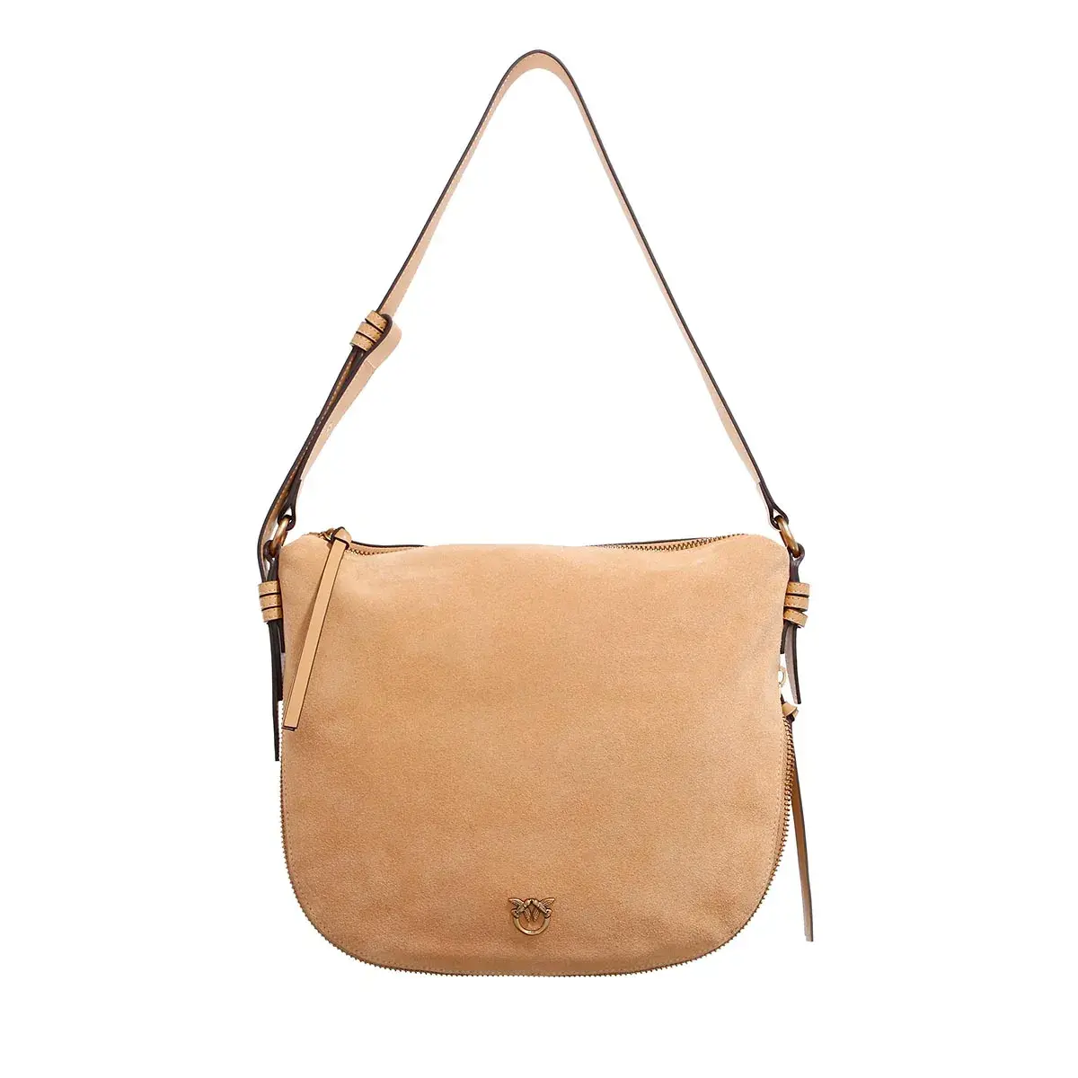 Klassische Hobo Bag aus Wildleder
