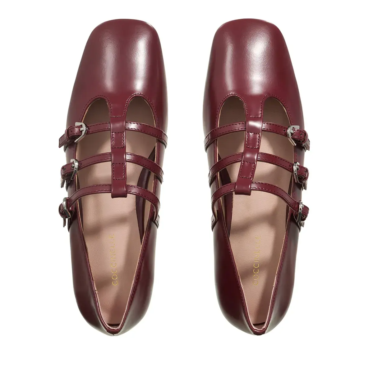 Elegante Ballerinas mit Schnallenriemen