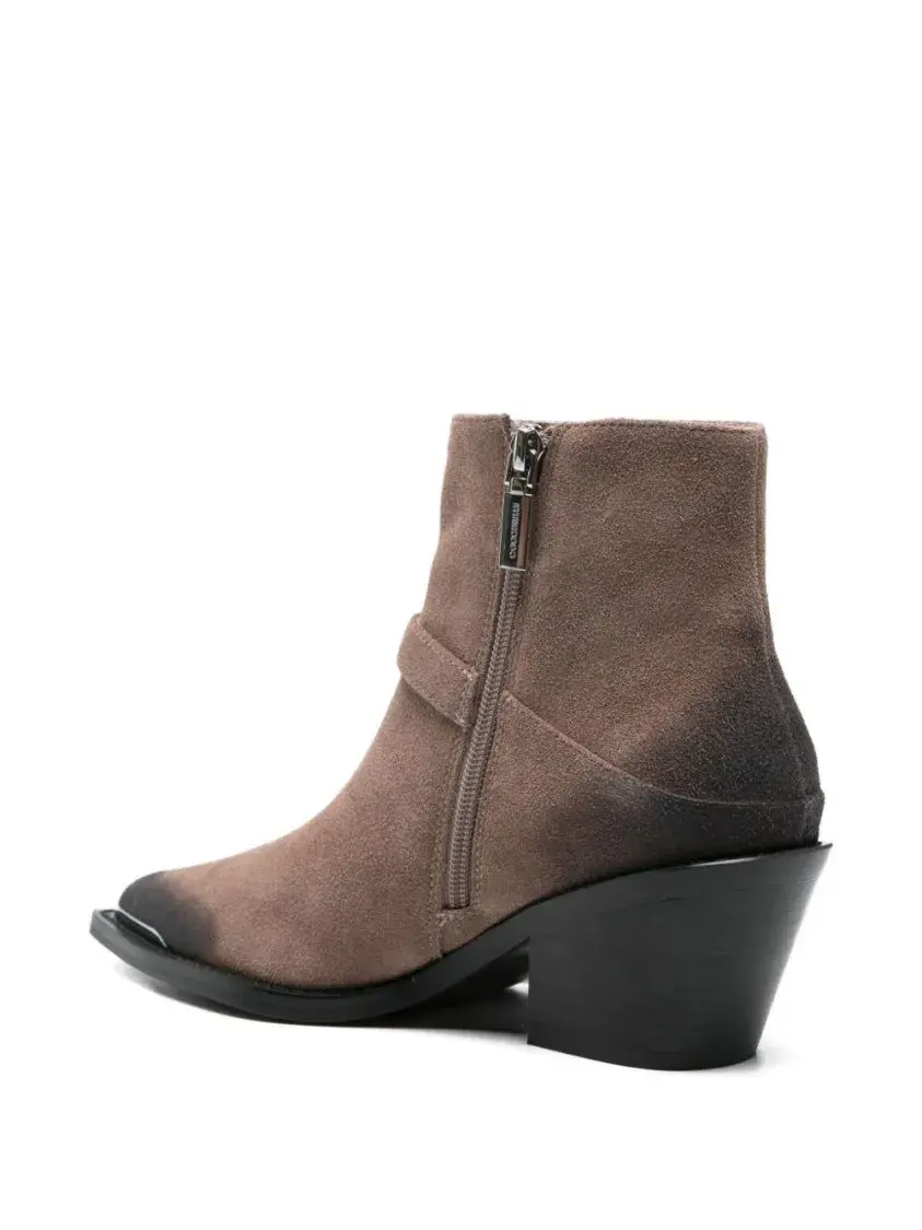 Wildleder Western Stiefeletten