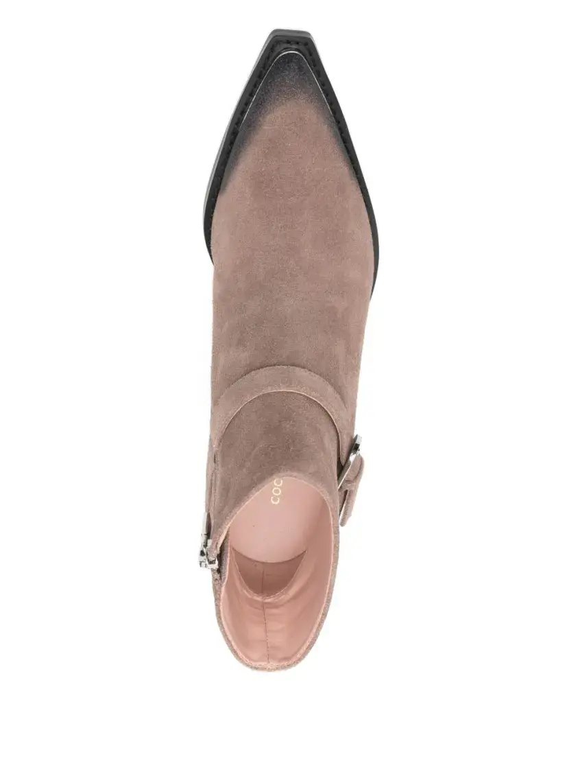Wildleder Western Stiefeletten
