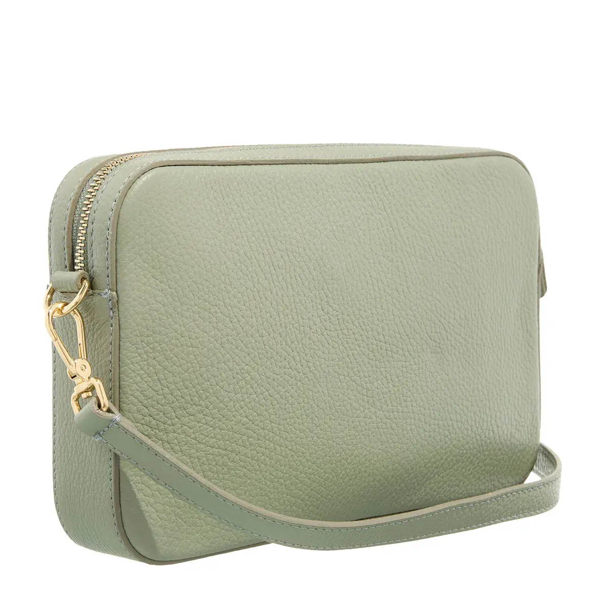Strukturierte Leder Umhänge-Kamera-Tasche