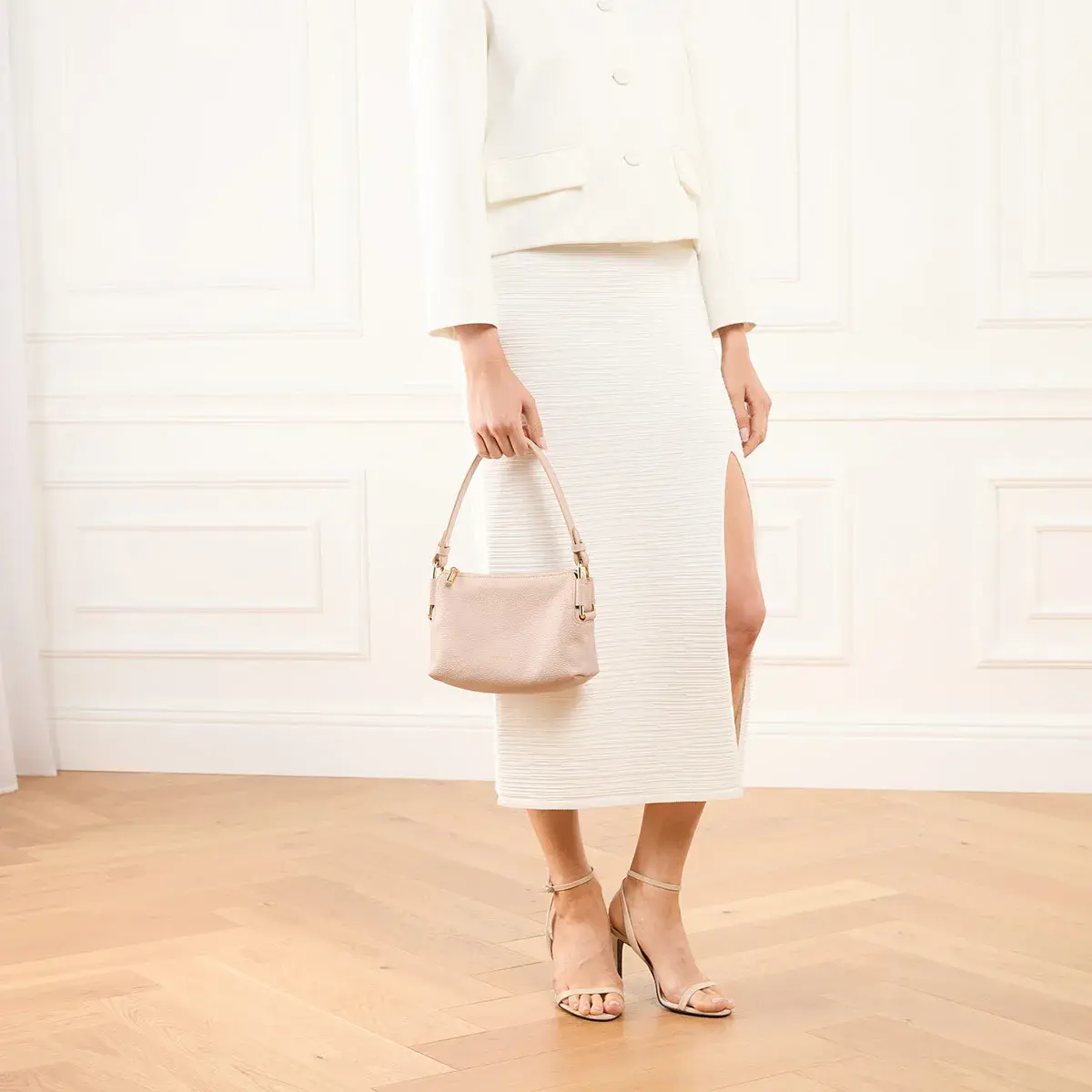 Elegante Schultertasche aus Leder
