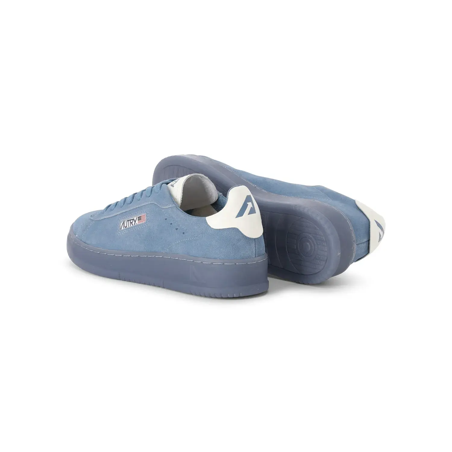 Burgunderrote Retro-Sneakers aus Wildleder