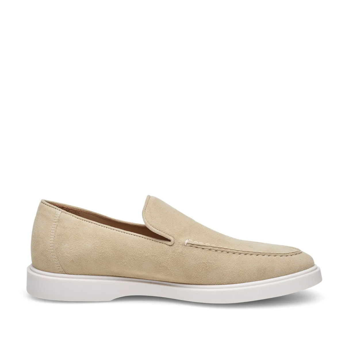 Eleganter Wildleder-Loafer mit Sohle