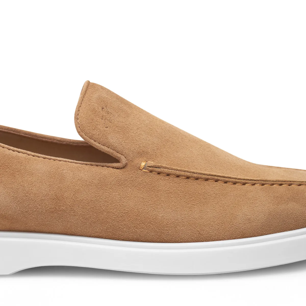 Glattleder Slipper mit Sohle
