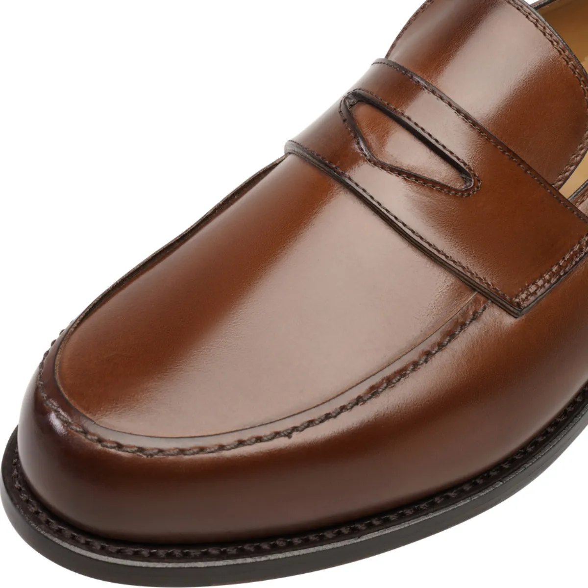 Klassischer Penny Loafer aus Leder