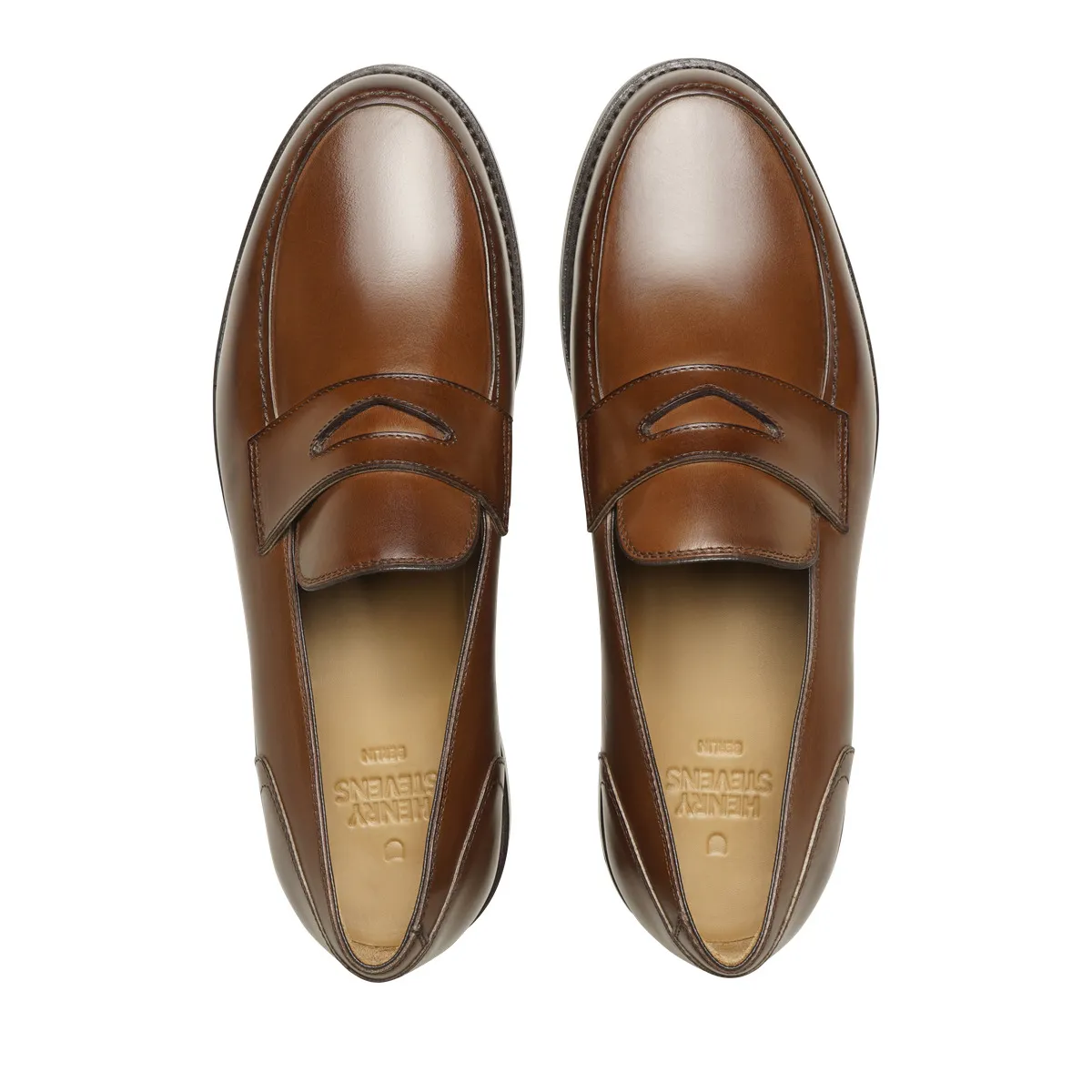 Klassischer Penny Loafer aus Leder