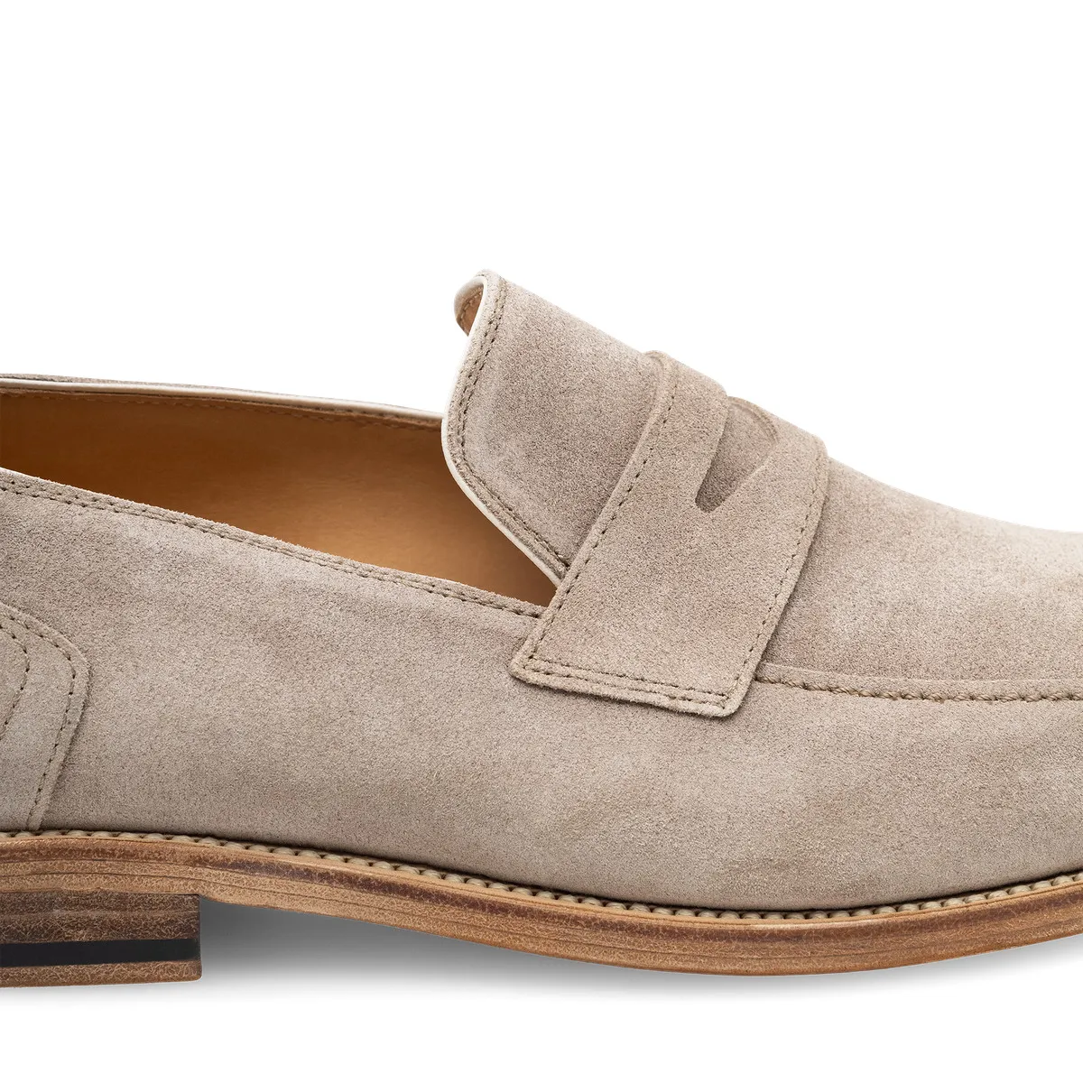 Wildleder Penny Loafer Slipper