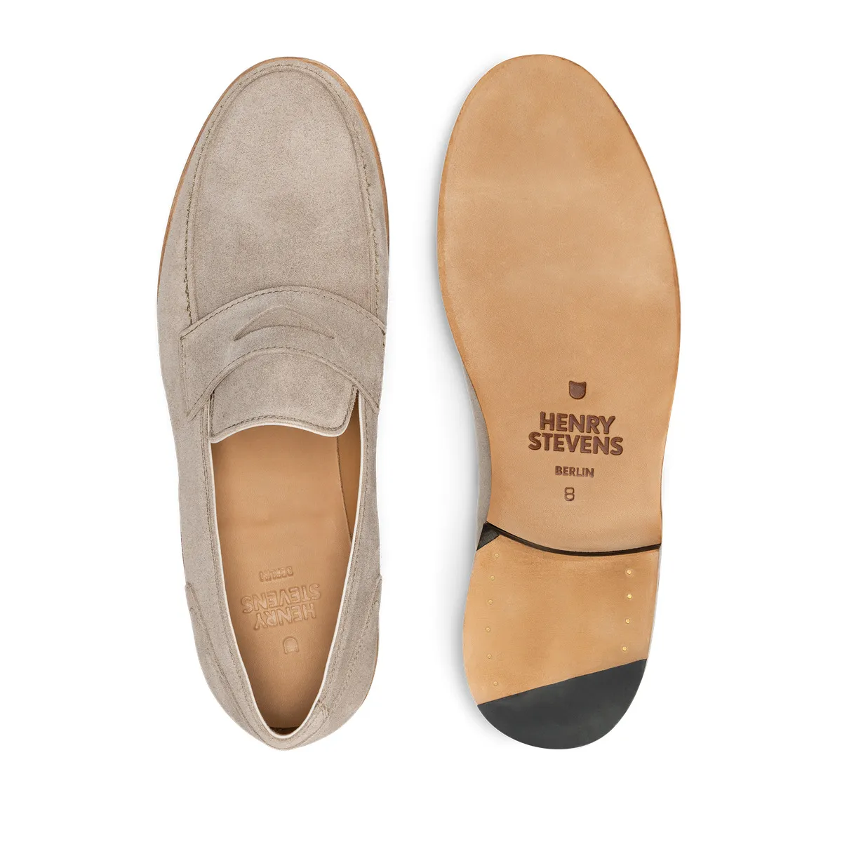Wildleder Penny Loafer Slipper