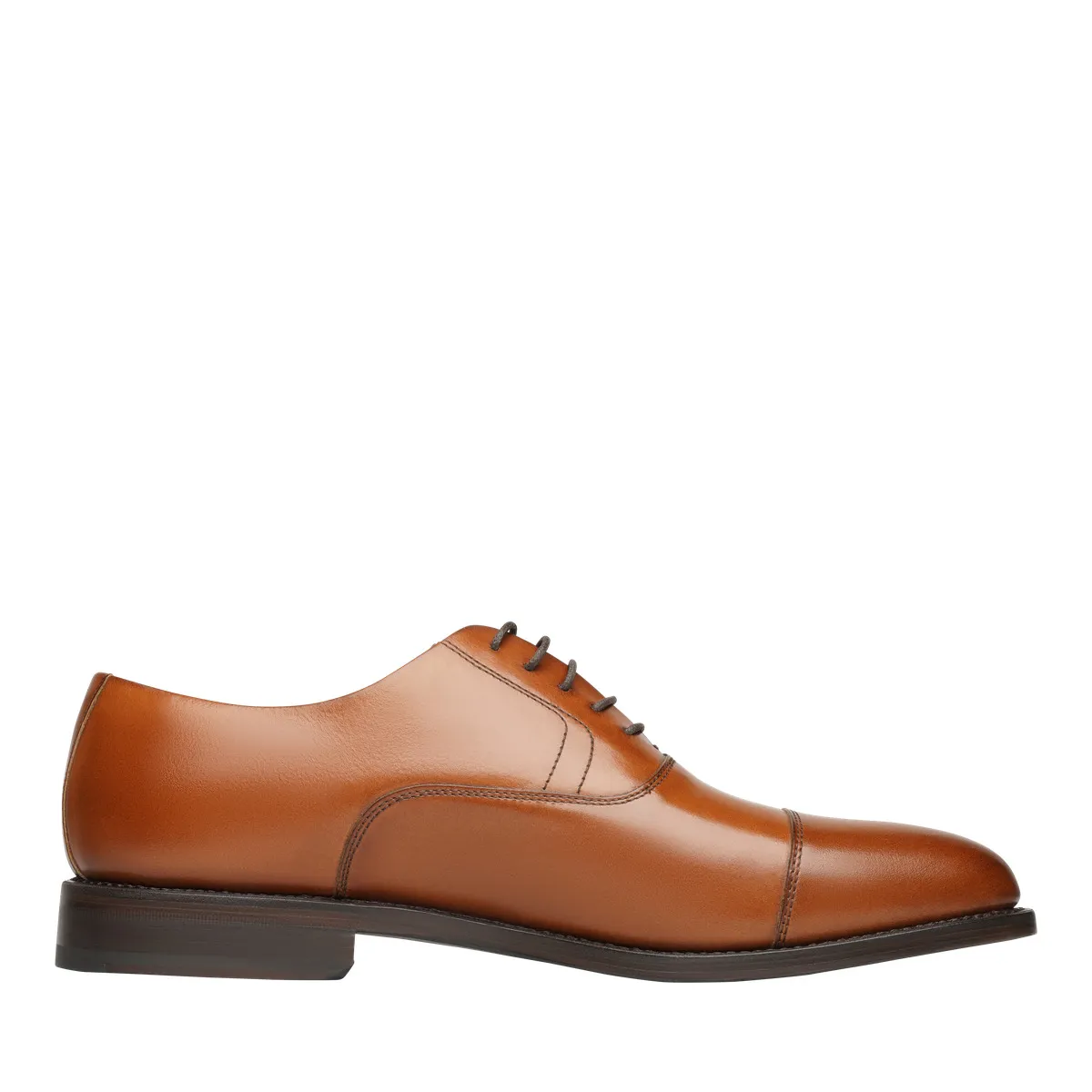 Klassischer Captoe Oxford Lederschuh