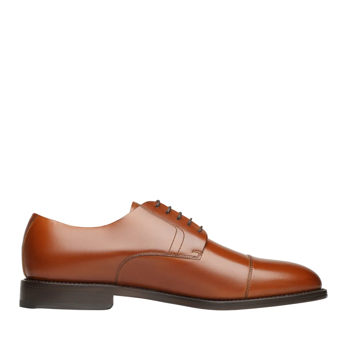 Klassischer Captoe Derby Schnürschuh