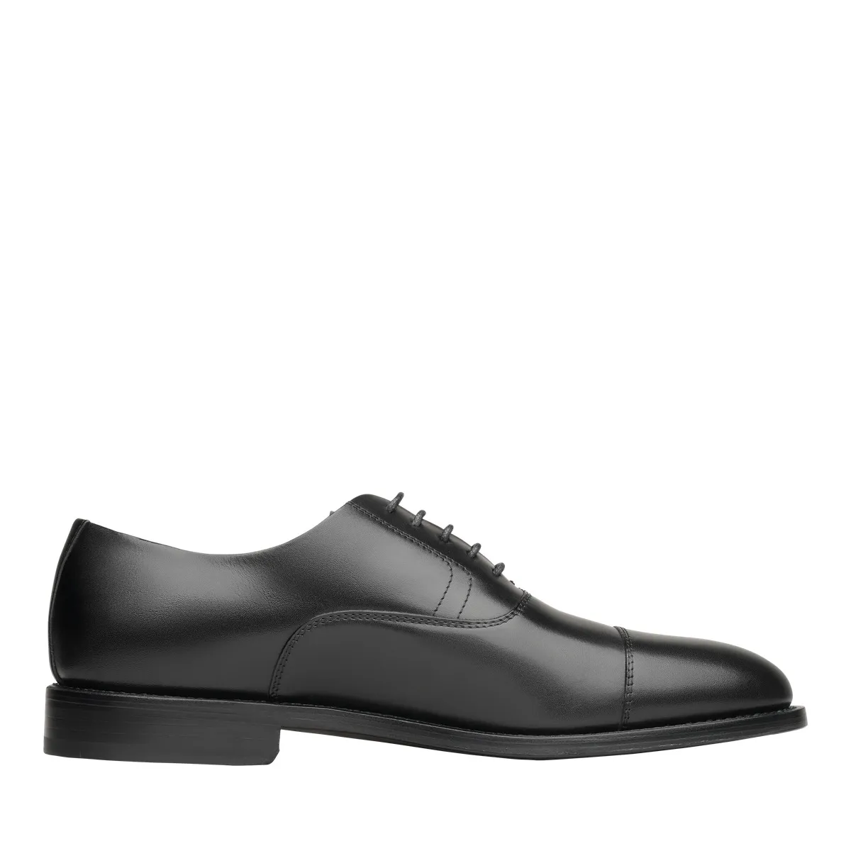 Klassische Schwarze Oxford Lederschuhe