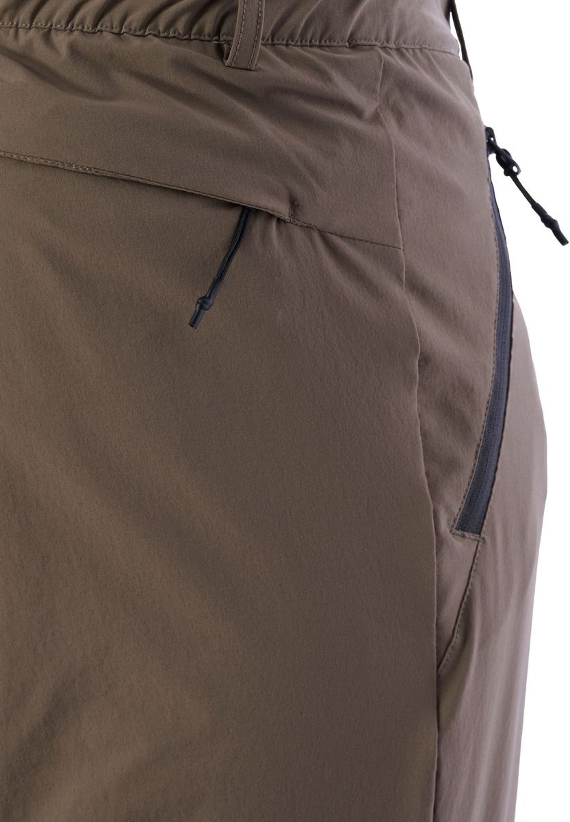Herren-Wanderhose in Beige mit Zip-Off
