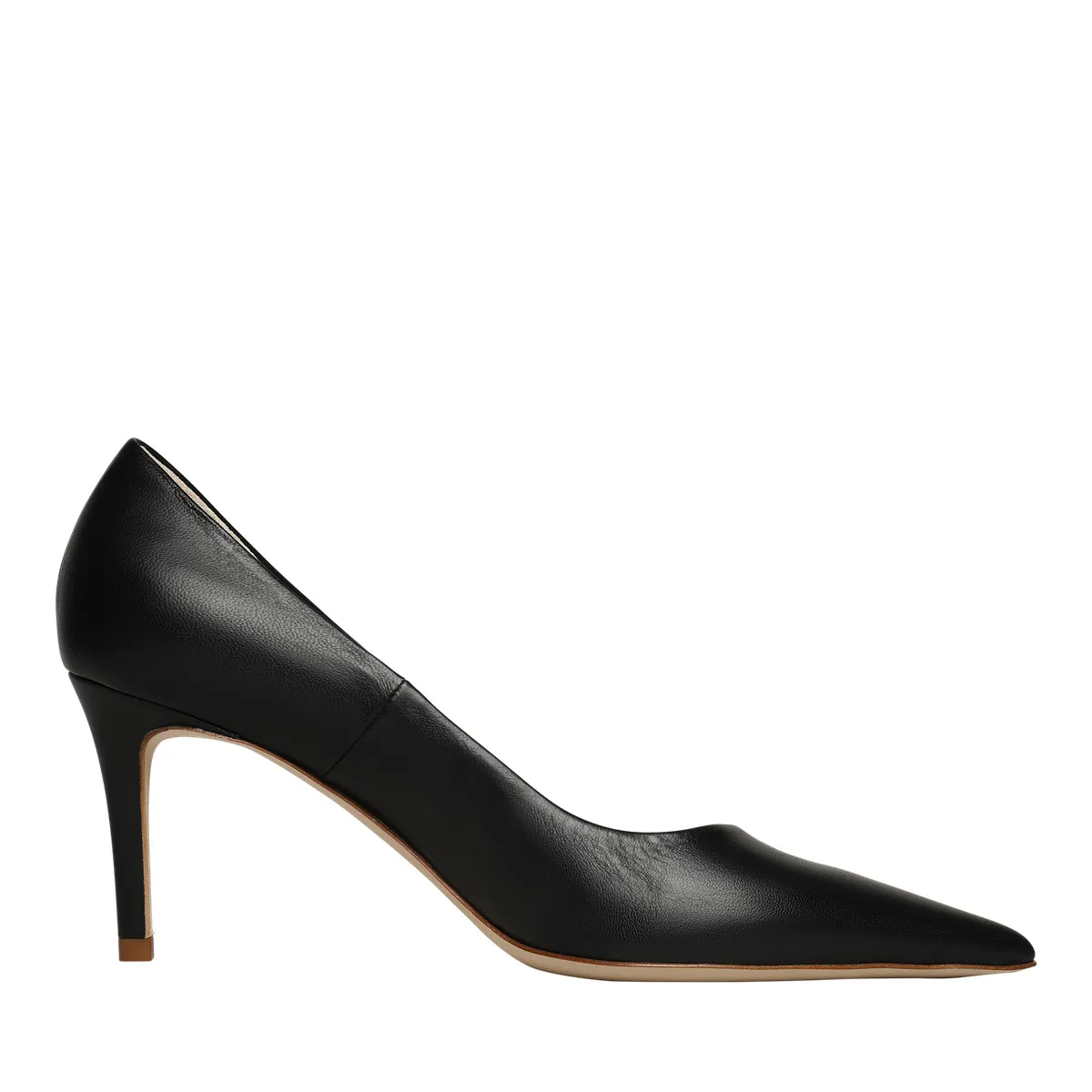 Elegante spitze Lederpumps