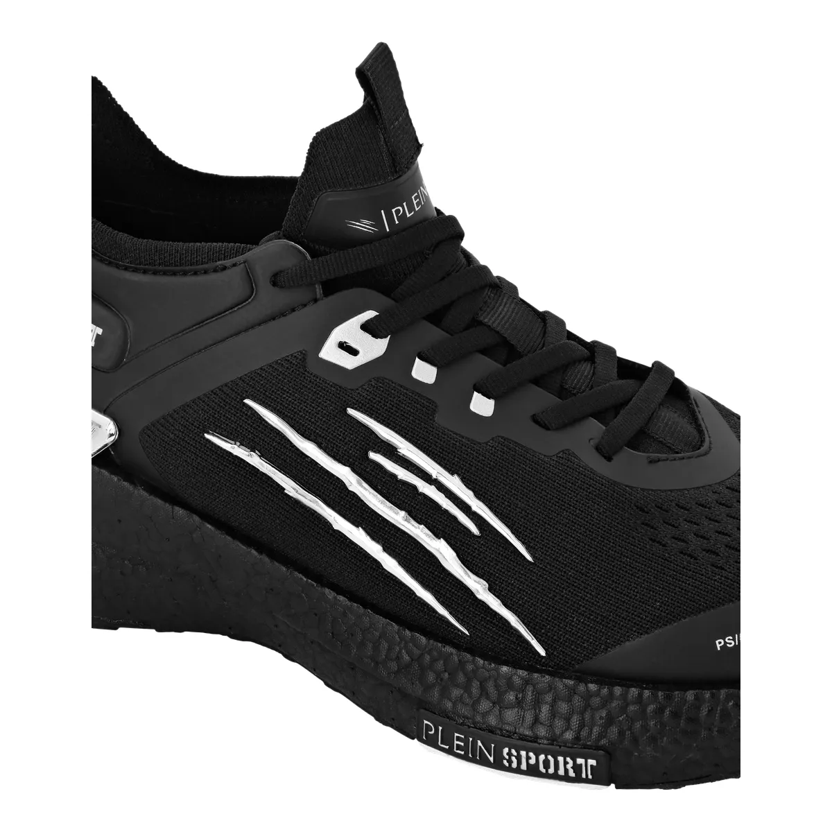 Sportlicher schwarzer Laufschuh-Sneaker