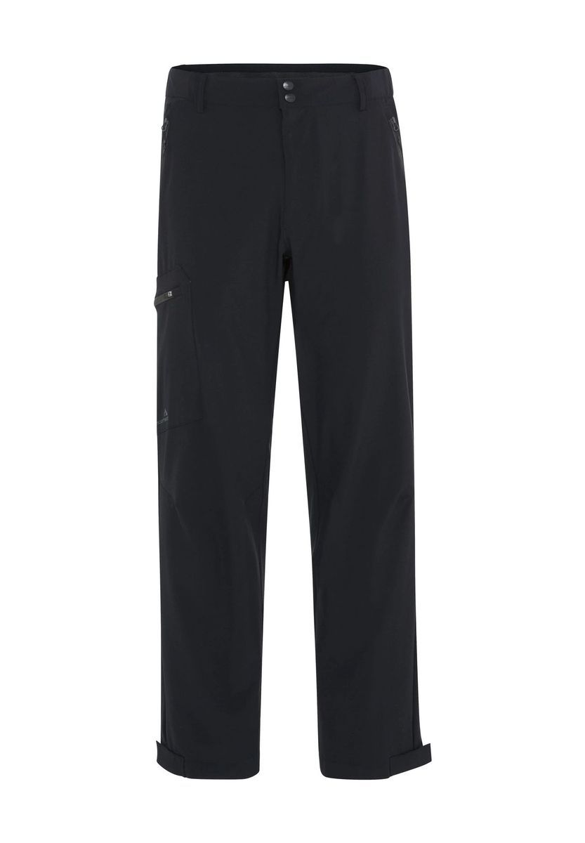 Schwarze Outdoorhose mit geradem Bein