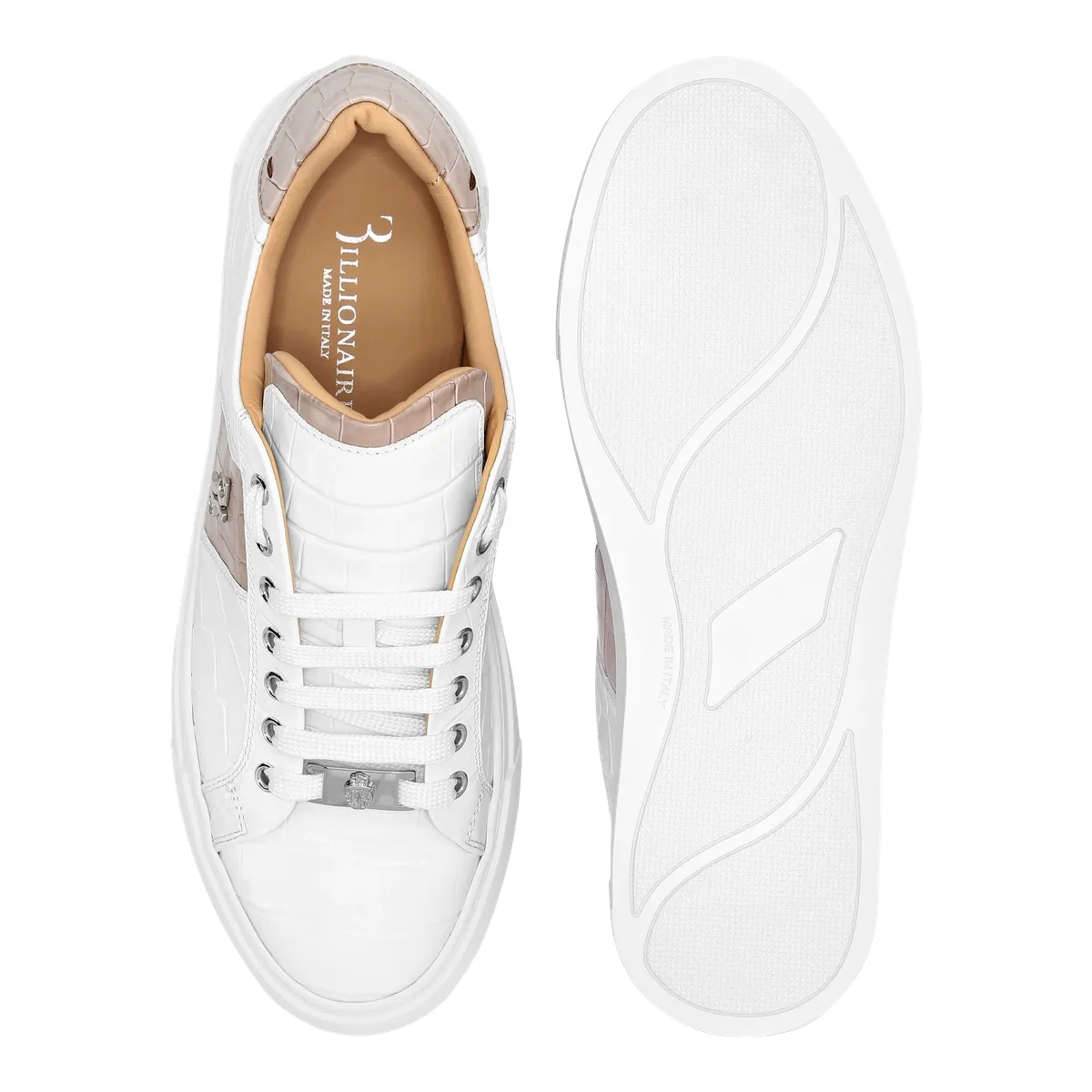 Elegante Leder Low-Top Sneaker