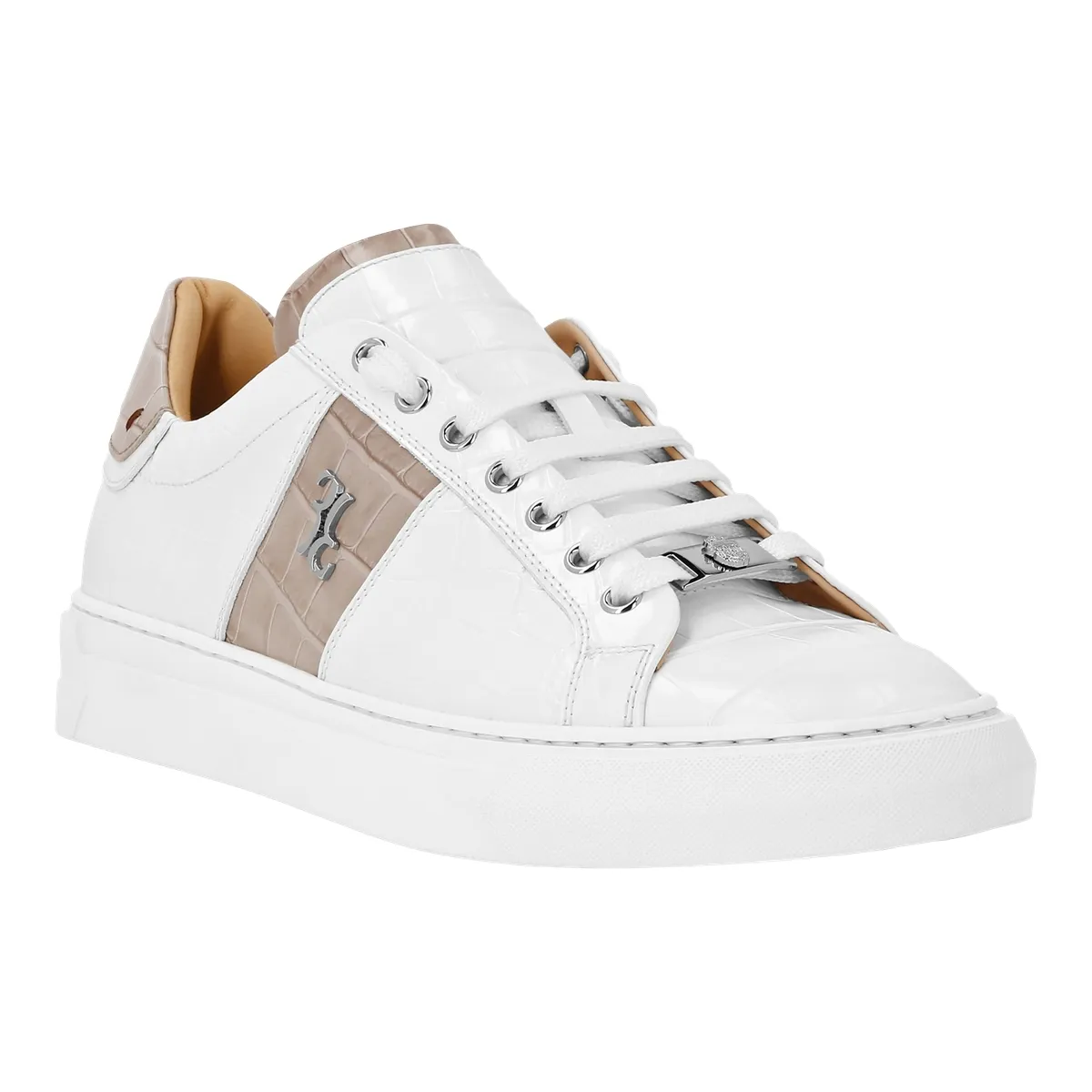 Elegante Leder Low-Top Sneaker