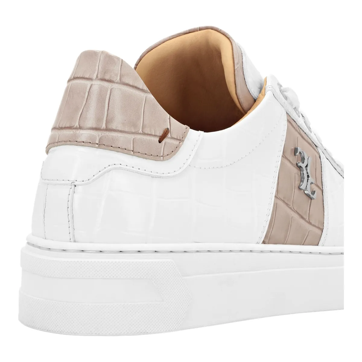 Elegante Leder Low-Top Sneaker