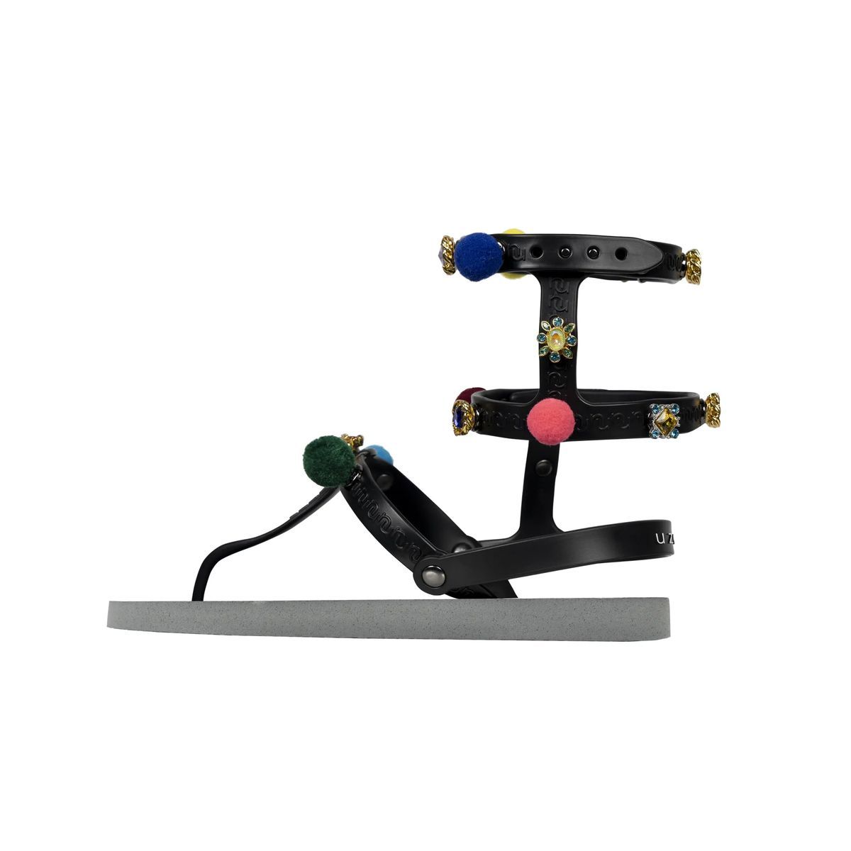 Mondriaan Colorful Flip-Flop Sandale