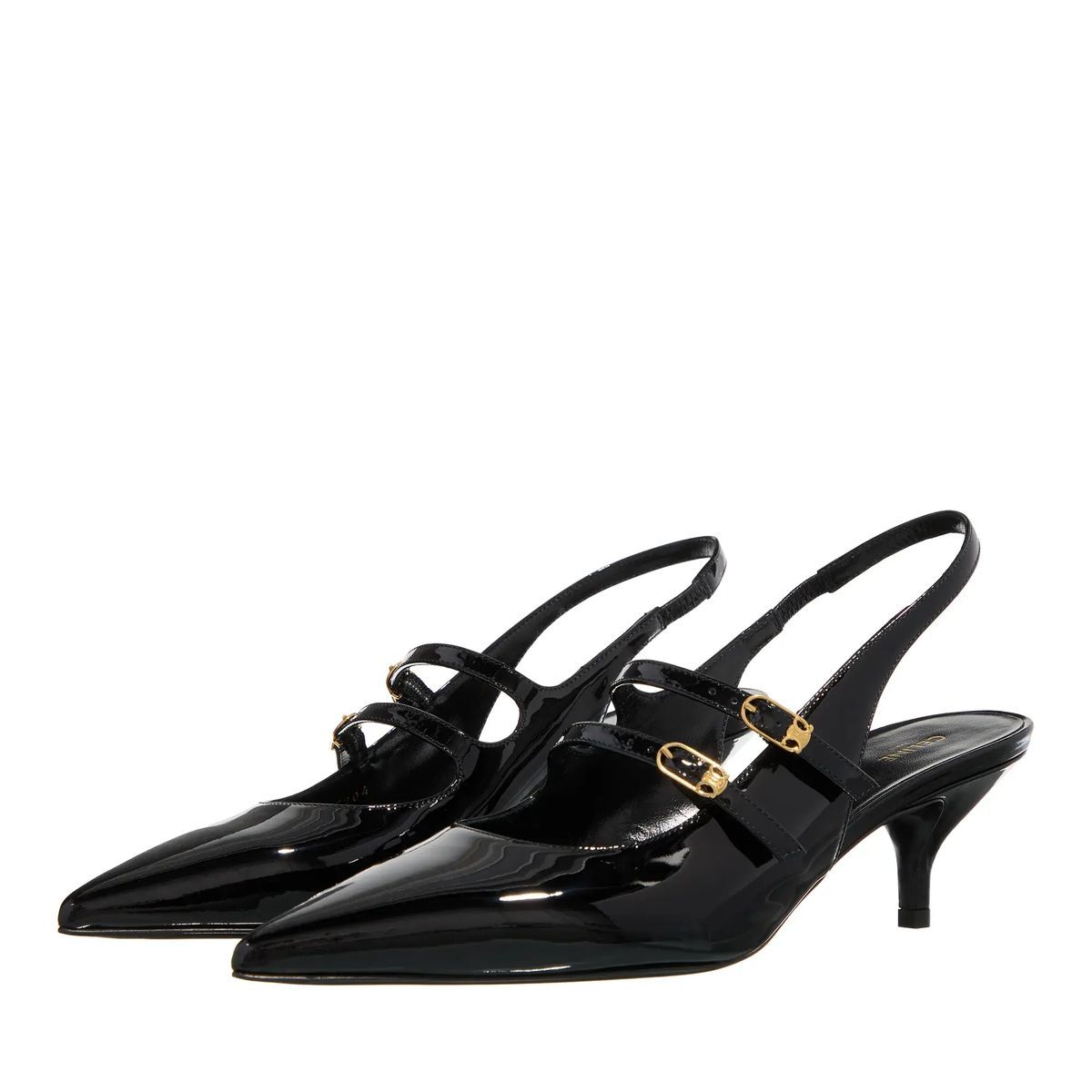 Elegante Slingback Kitten Heel Pumps