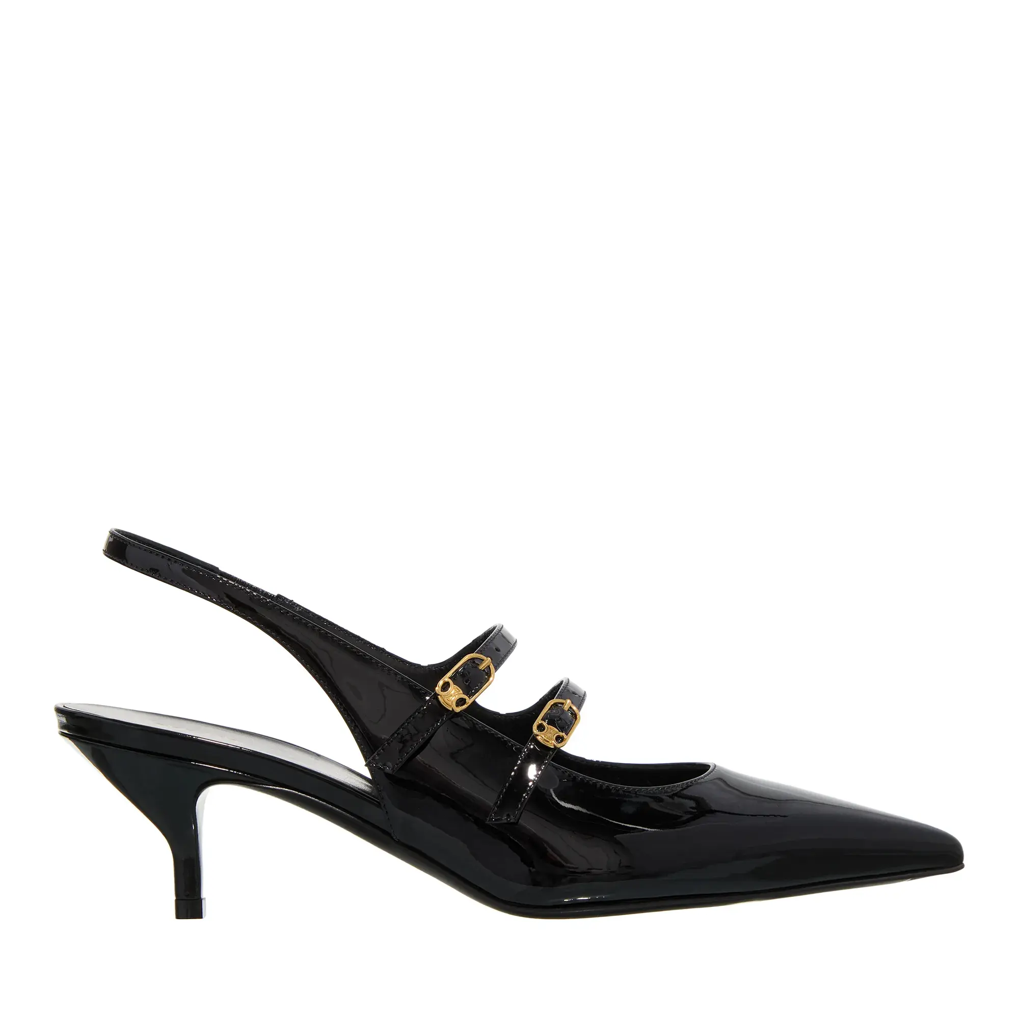 Elegante Slingback Kitten Heel Pumps