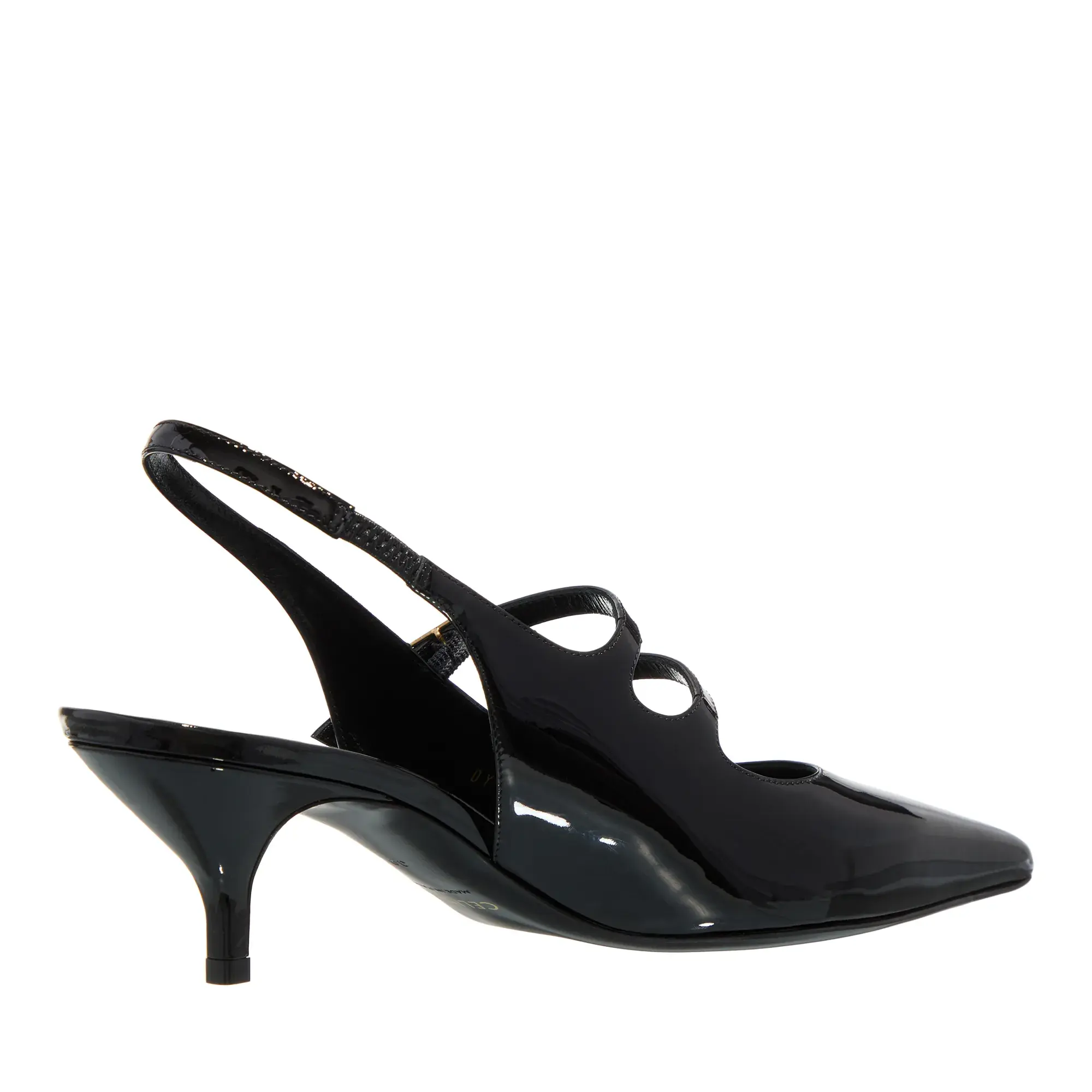 Elegante Slingback Kitten Heel Pumps