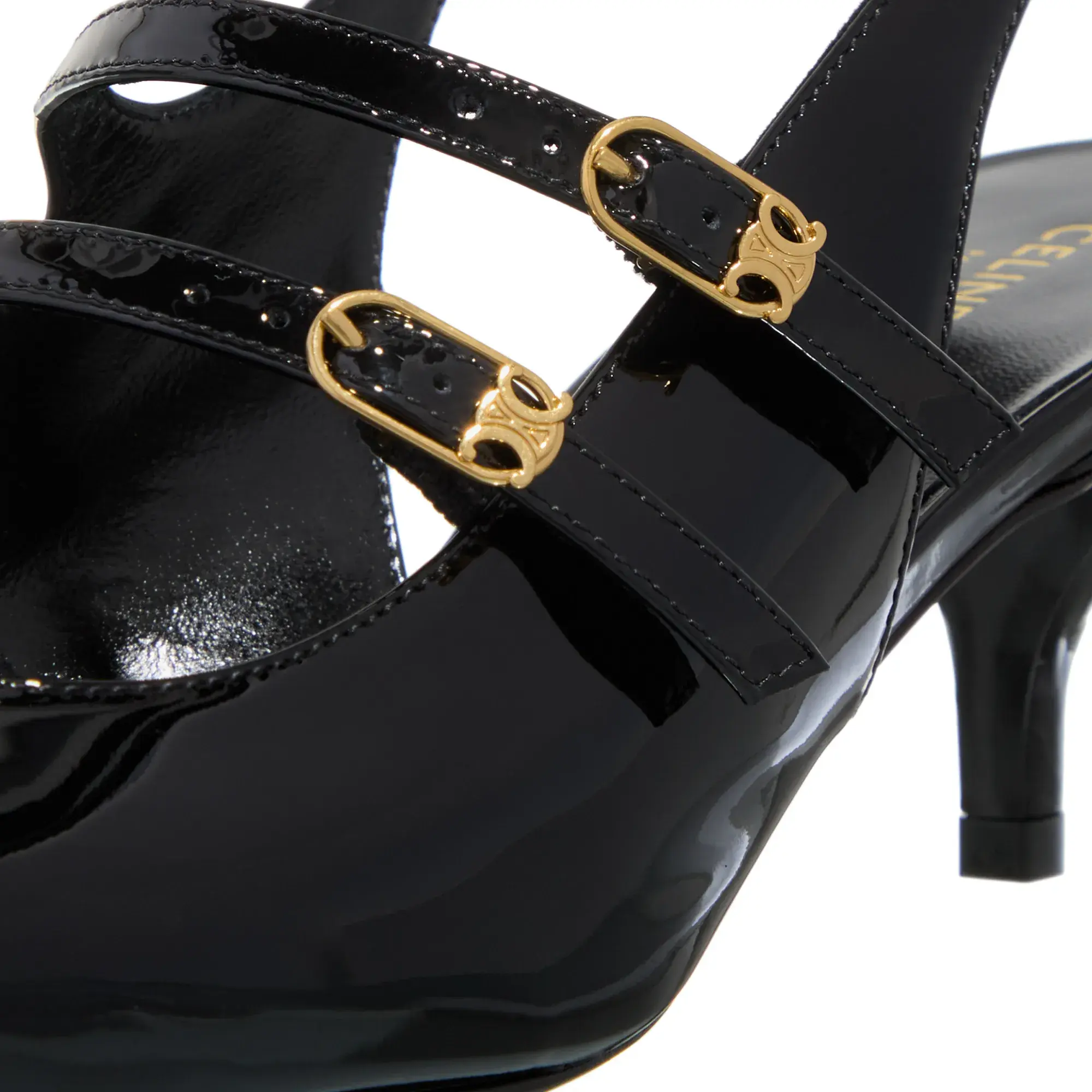 Elegante Slingback Kitten Heel Pumps
