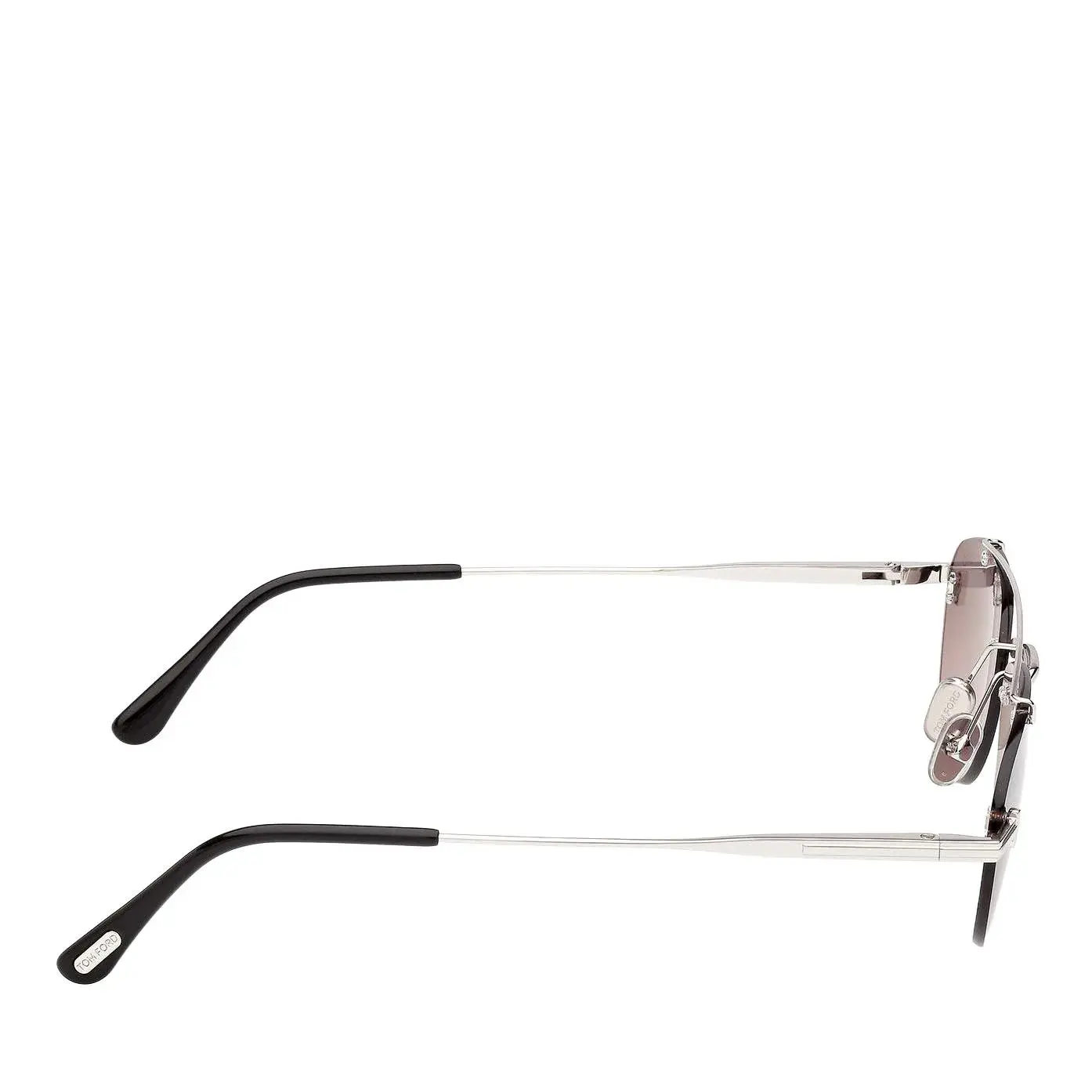 Randlose Pilotenbrille mit oberer Stange