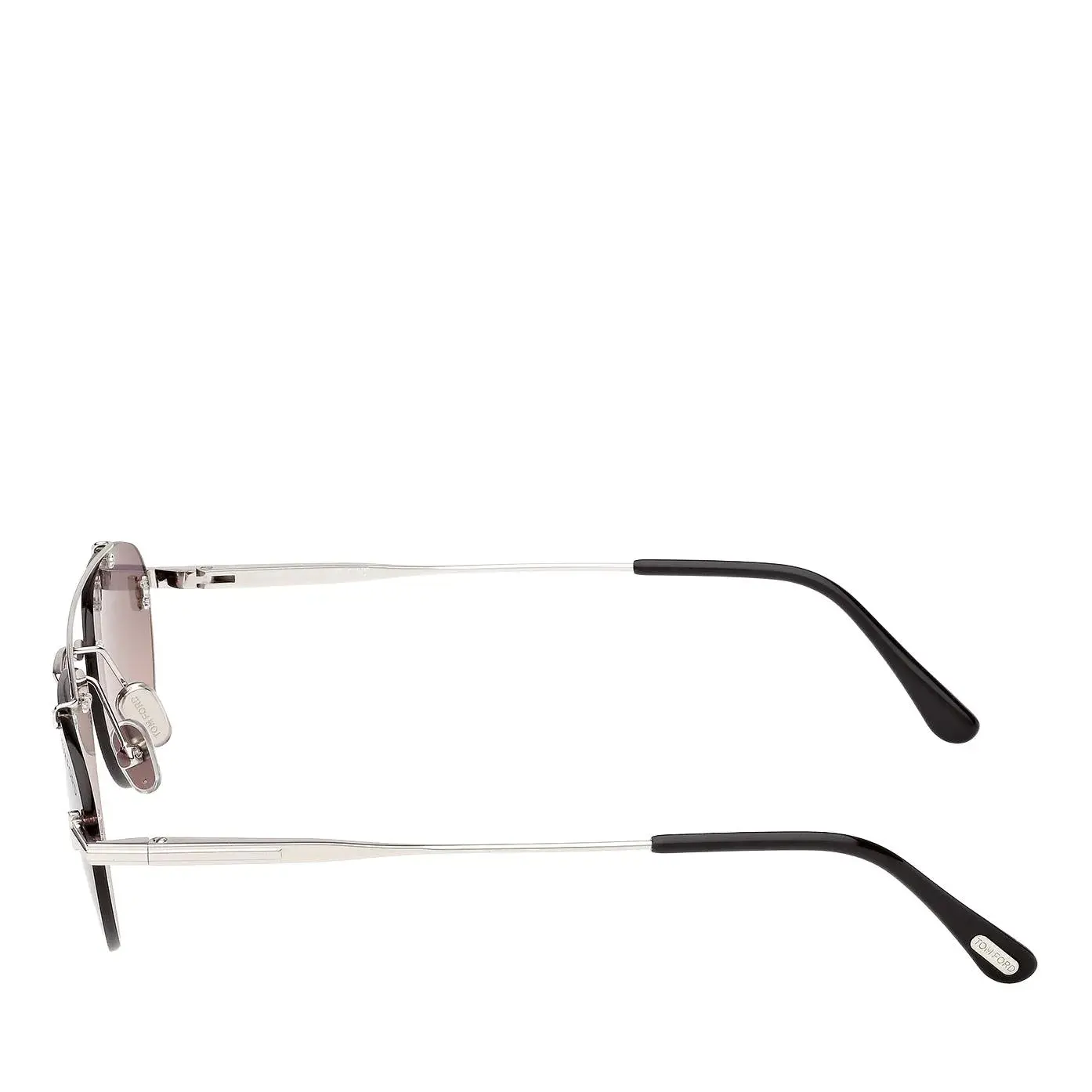 Randlose Pilotenbrille mit oberer Stange