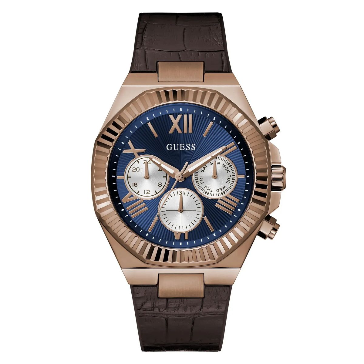 Moderne Multifunktionsuhr im Chrono-Look