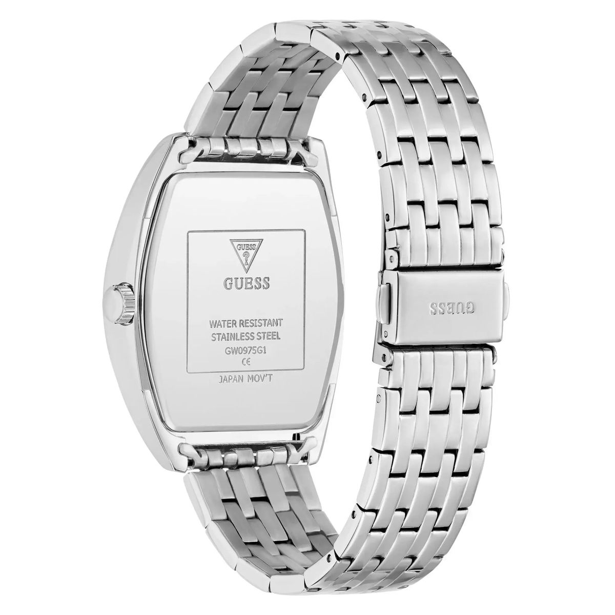 Elegante silberfarbene Multifunktions-Uhr