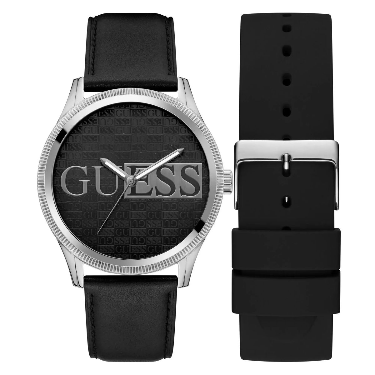 Logo-Zifferblatt-Uhr mit austauschbarem Armband