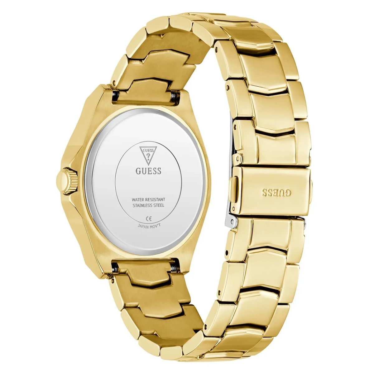 Glamouröse goldene Multifunktions-Armbanduhr