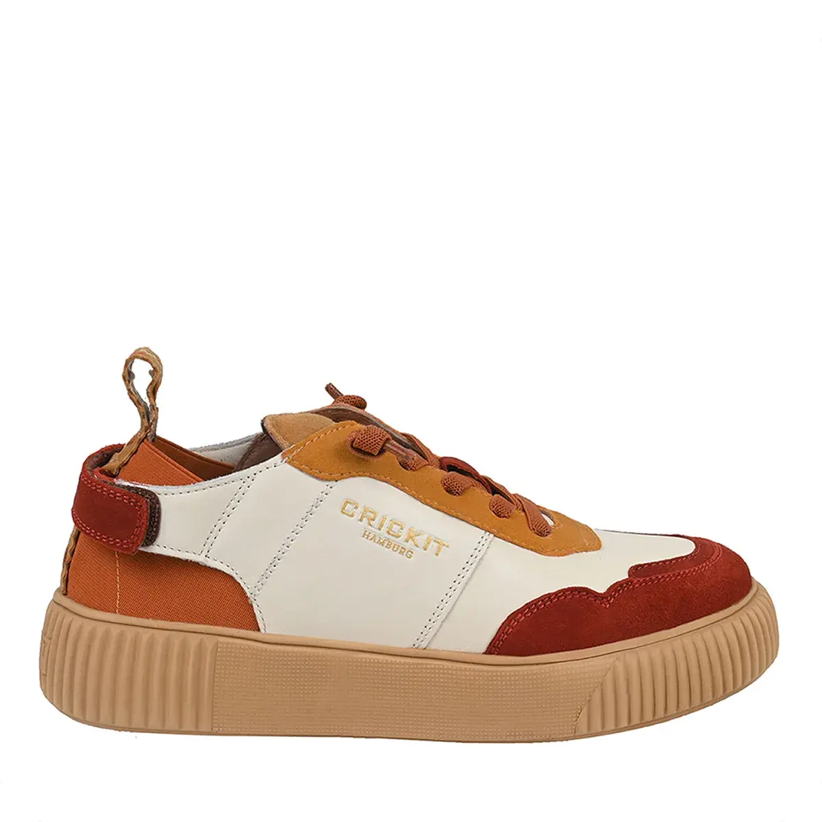 Lässige Low-Top-Sneakers aus Leder
