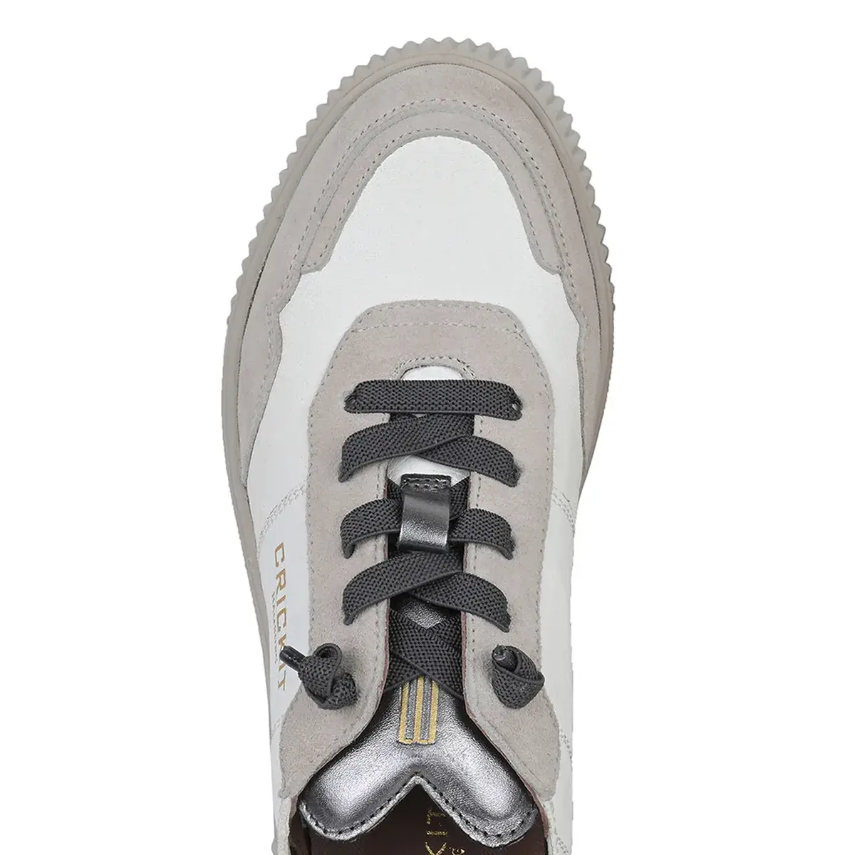 Low-Top Leder Sneaker mit Zuglasche
