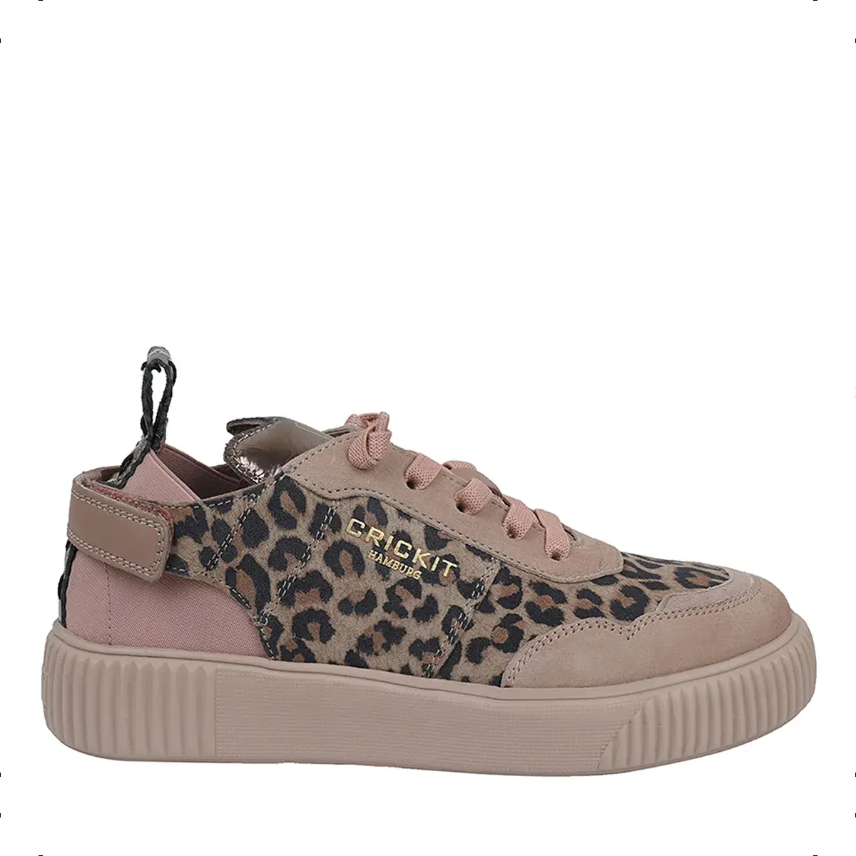 Leopardenmuster Low-Top Mode Sneaker