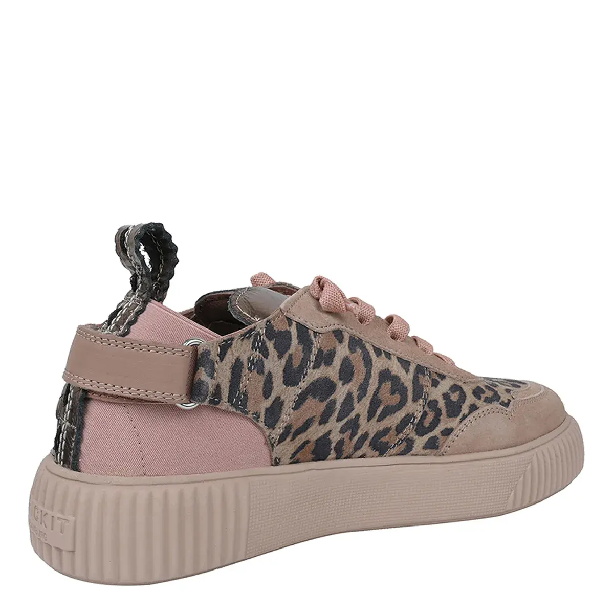 Leopardenmuster Low-Top Mode Sneaker