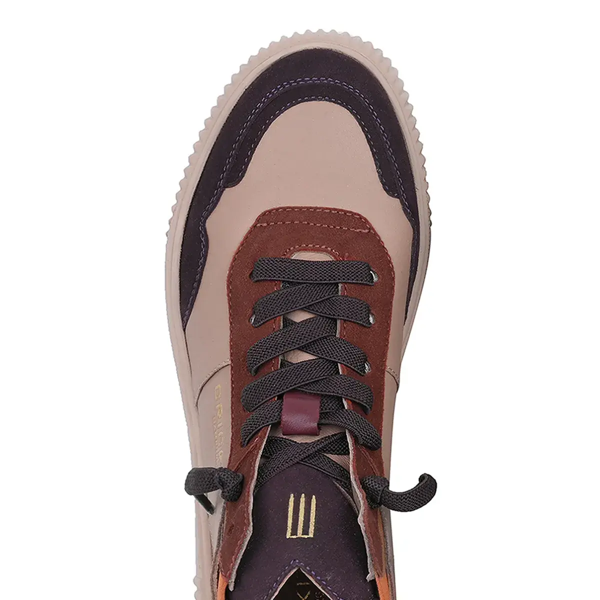 Colorblock High-Top Freizeit Sneaker