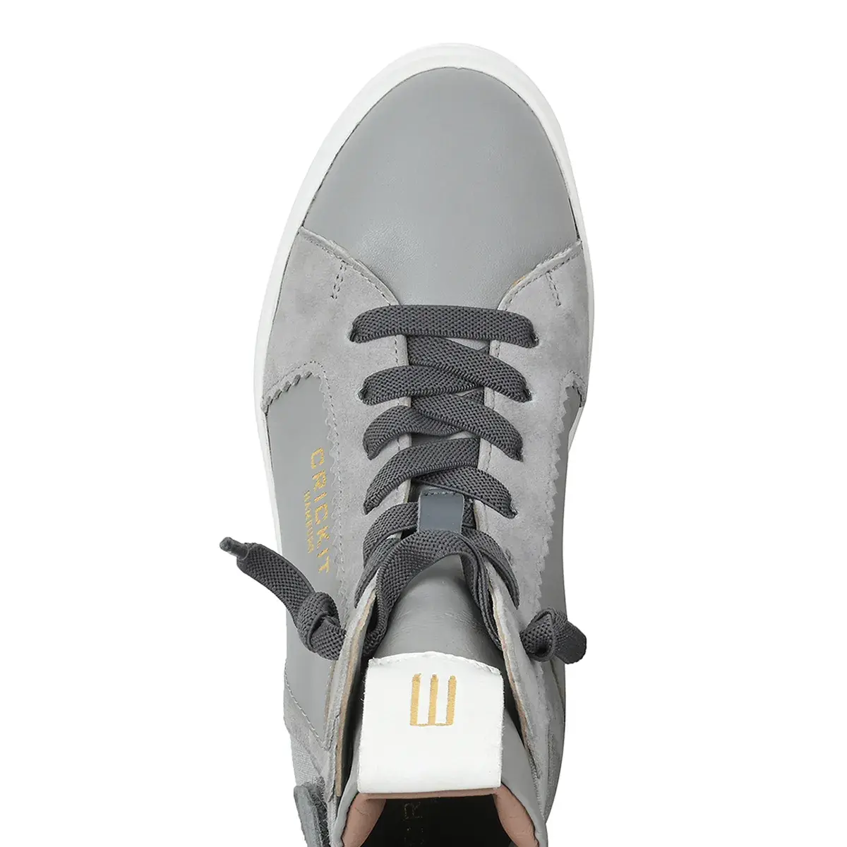 Hoher Leder-Fashion-Sneaker