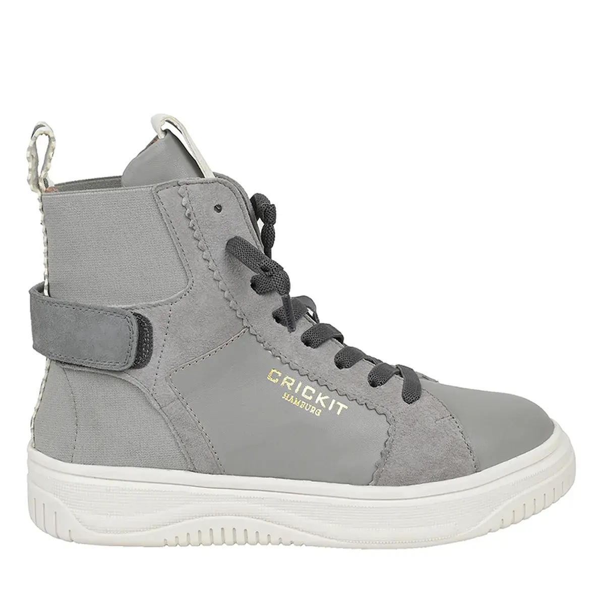 Hoher Leder-Fashion-Sneaker