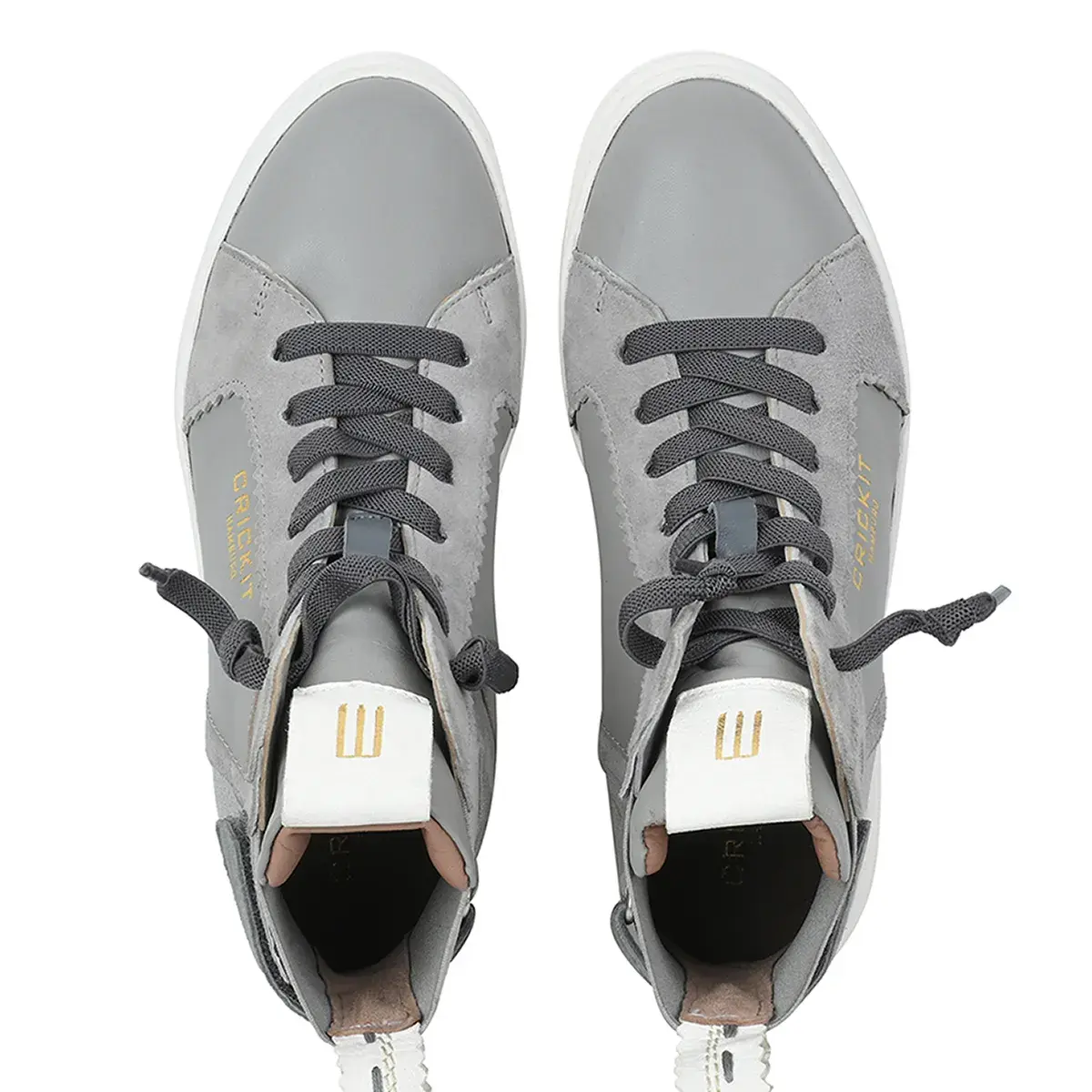 Hoher Leder-Fashion-Sneaker