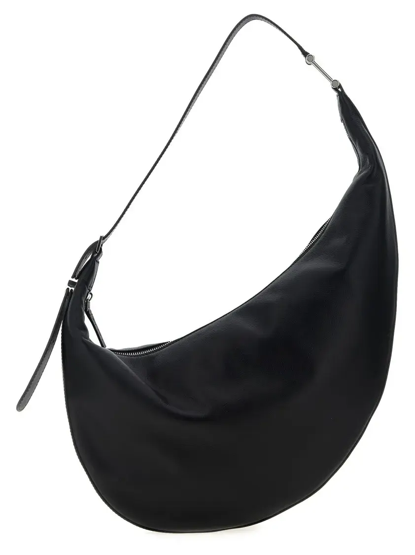 Minimalistische Hobo Schultertasche aus Leder