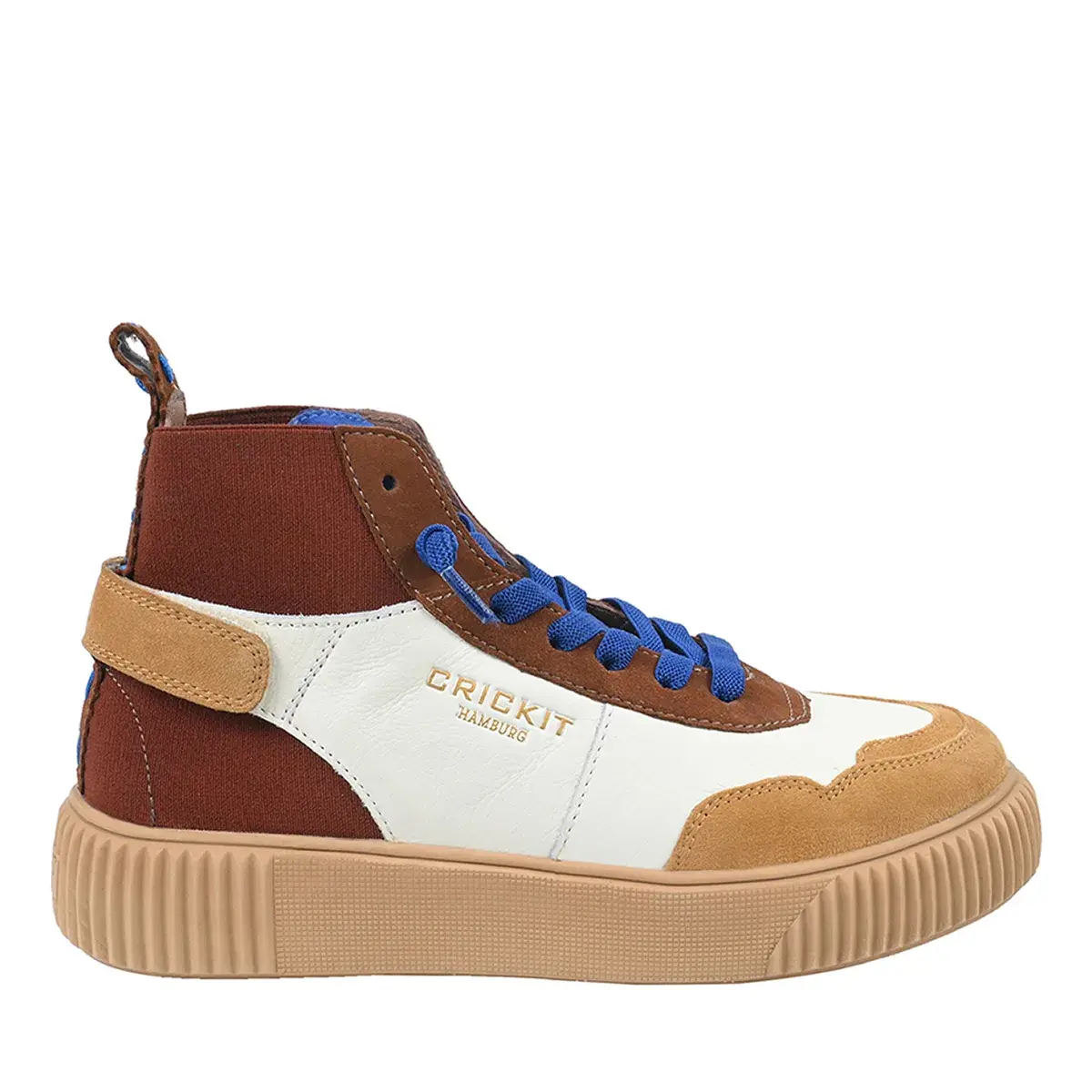 Farbblock High-Top Sneaker