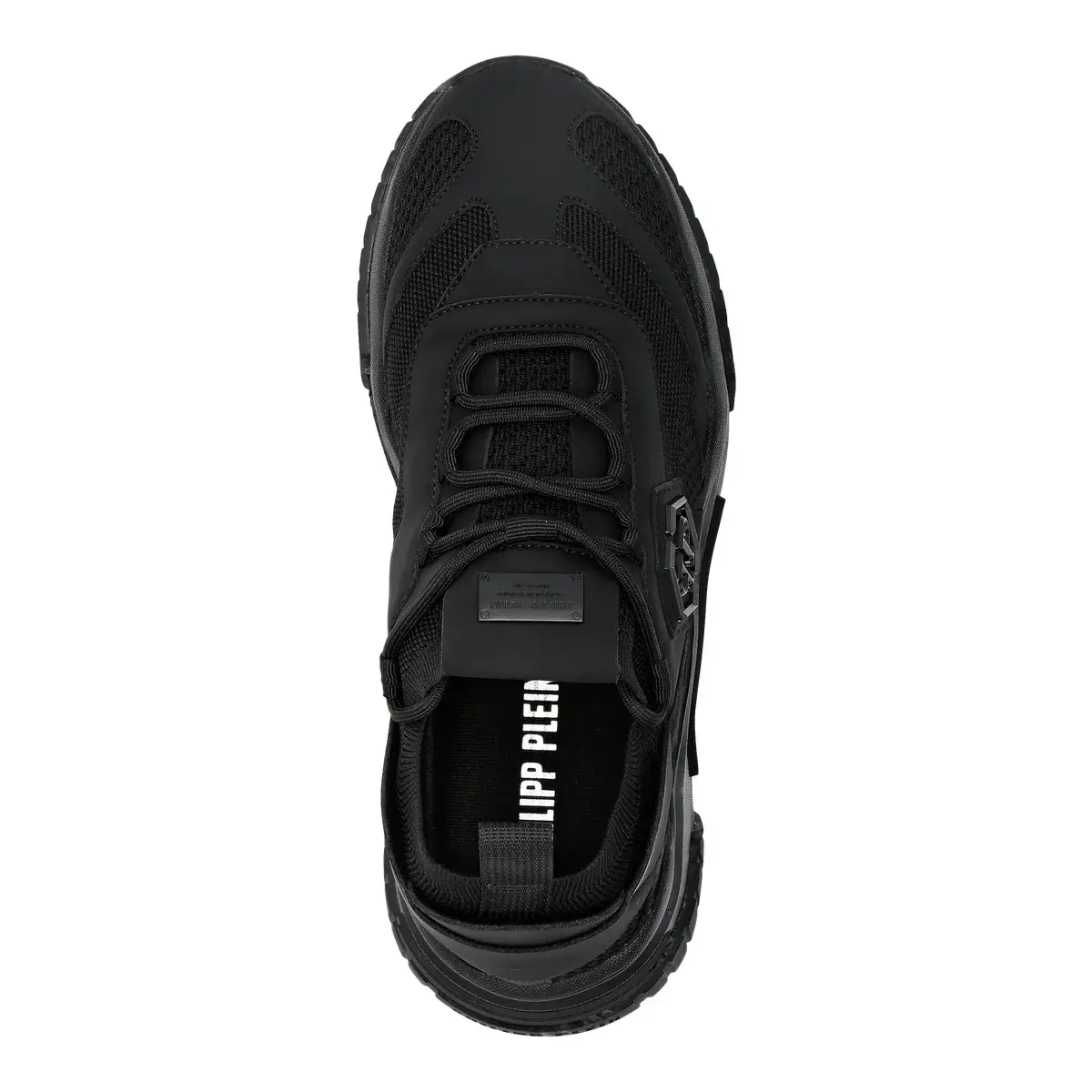 Schlanker, schwarzer Predator Lauf-Sneaker