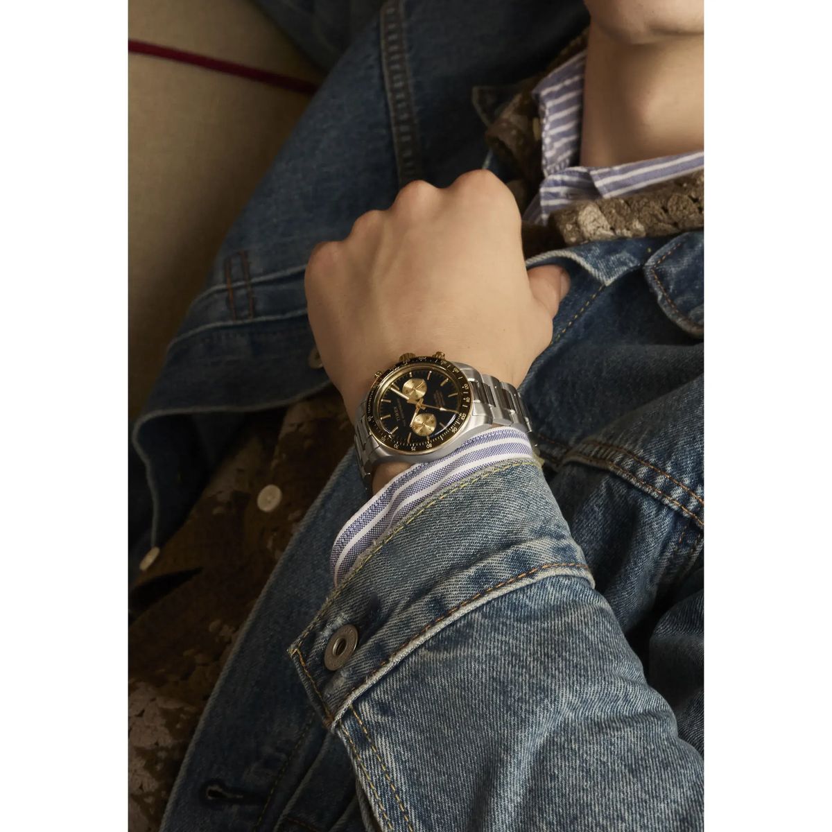 Klassische Chronographenuhr mit Tachymeter